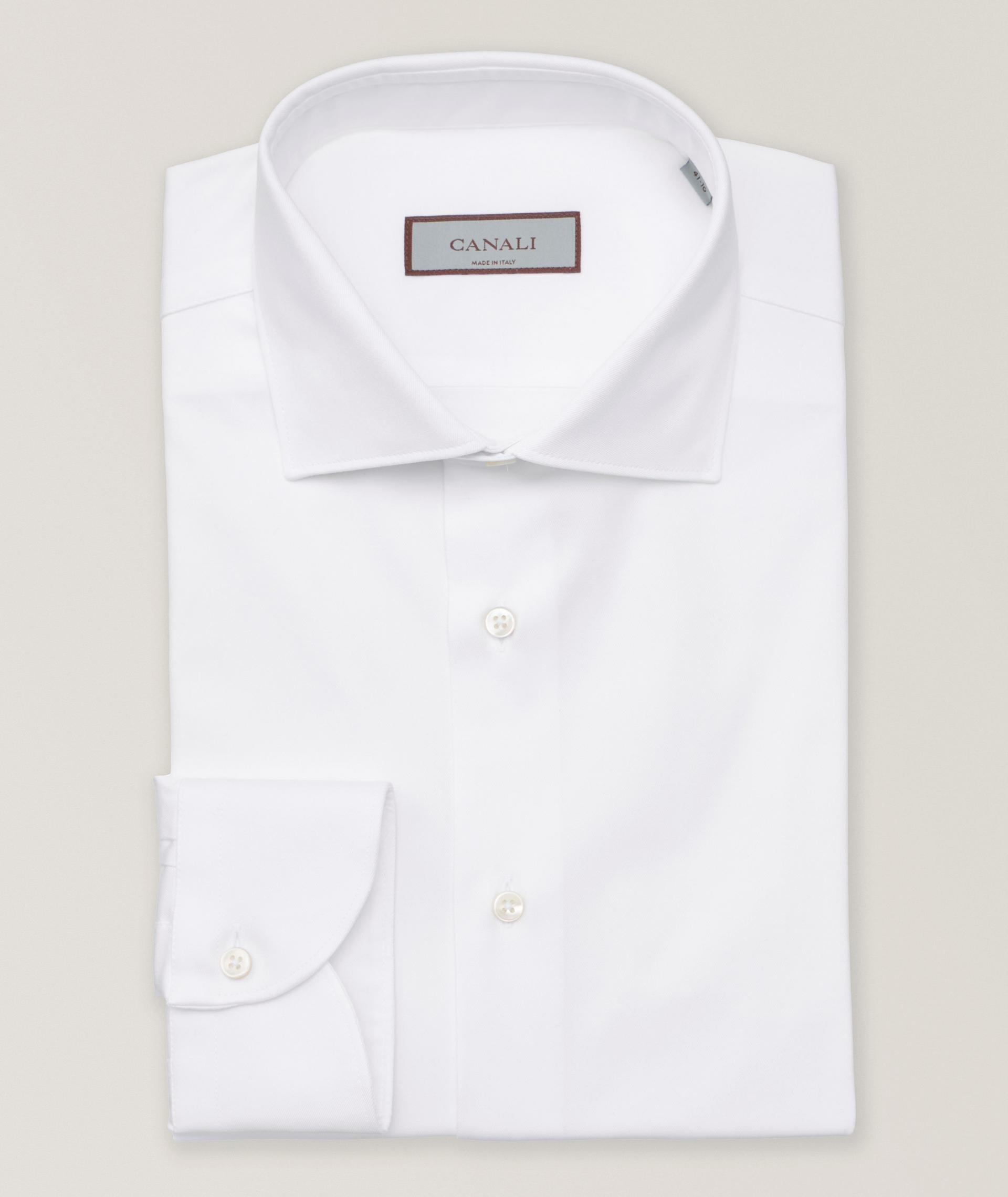 Slim-Fit Stretch-Cotton Dress Shirt image 0
