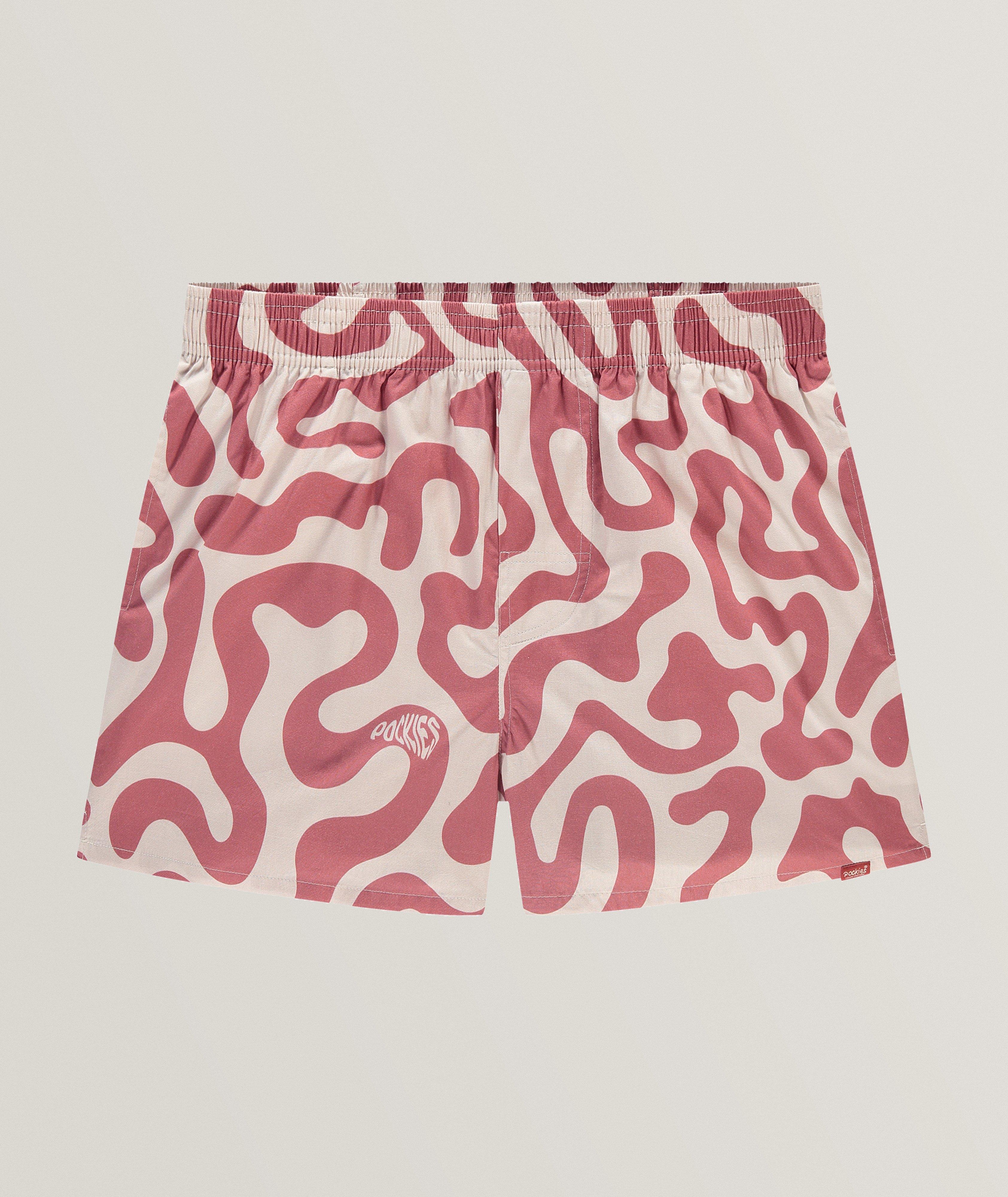 Swirls Cotton Boxer Briefs image 0