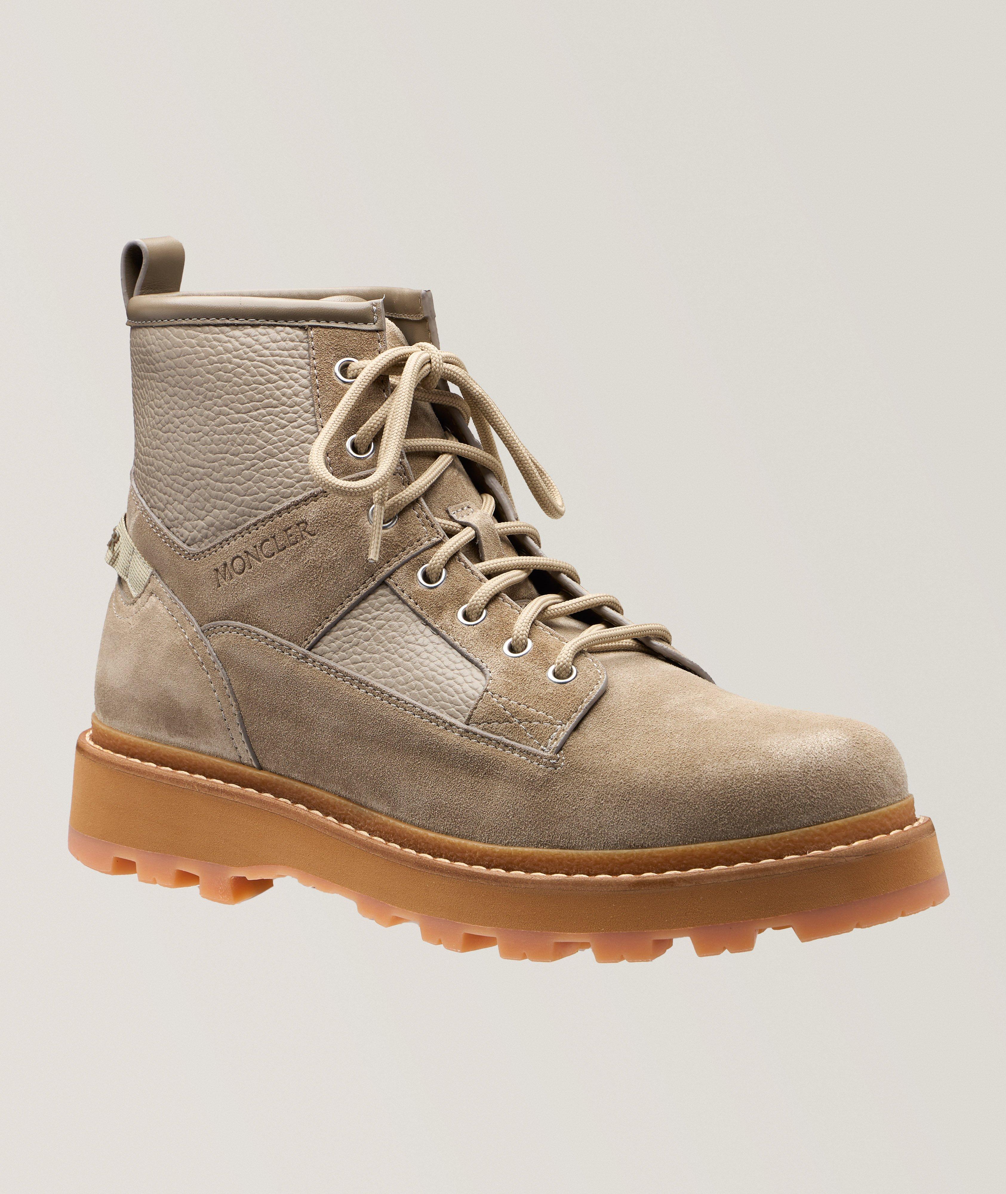 Peka Camp Suede & Grained Leather Hiking Boots image 0