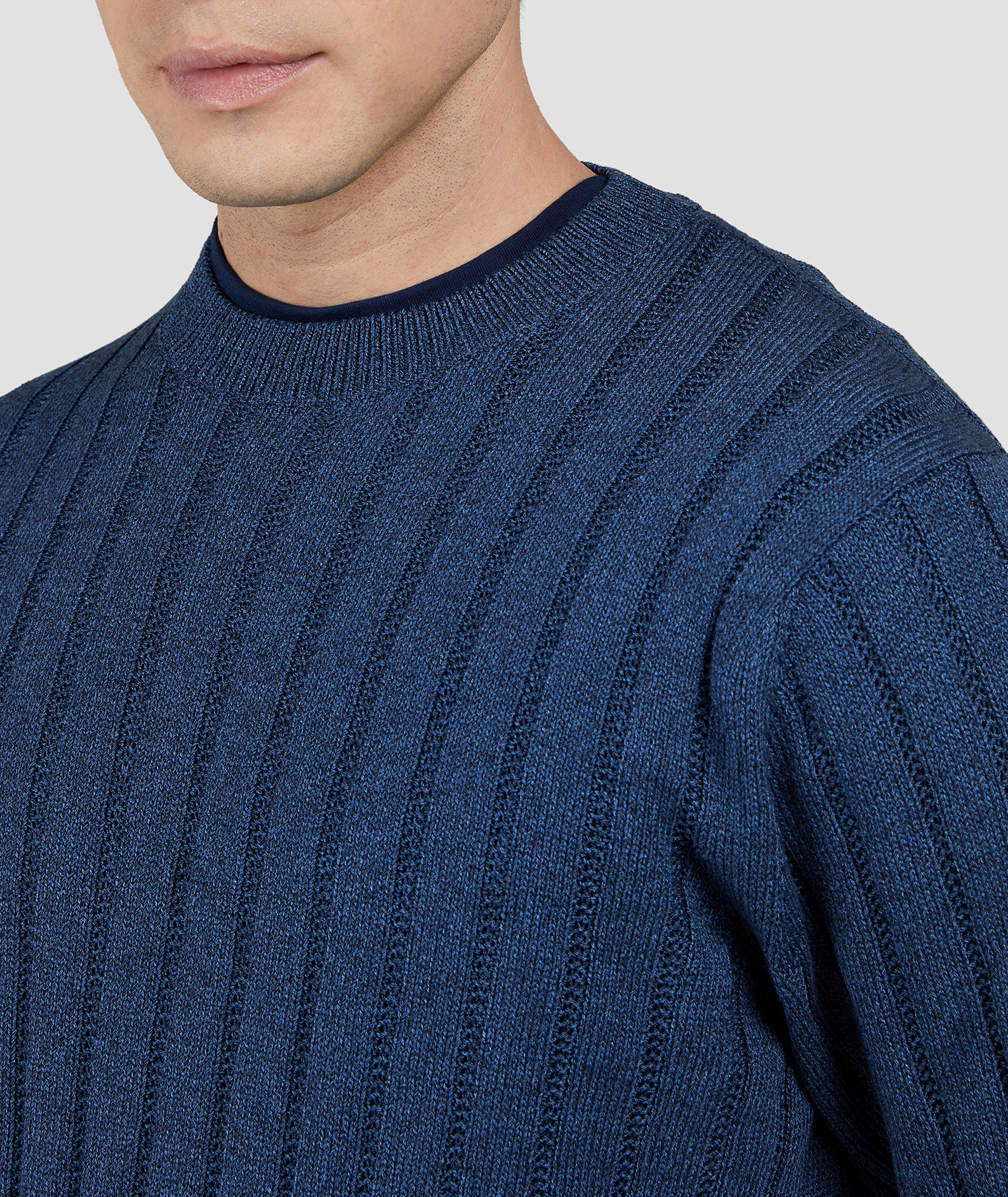 Cotton Cable Knit Sweater image 3