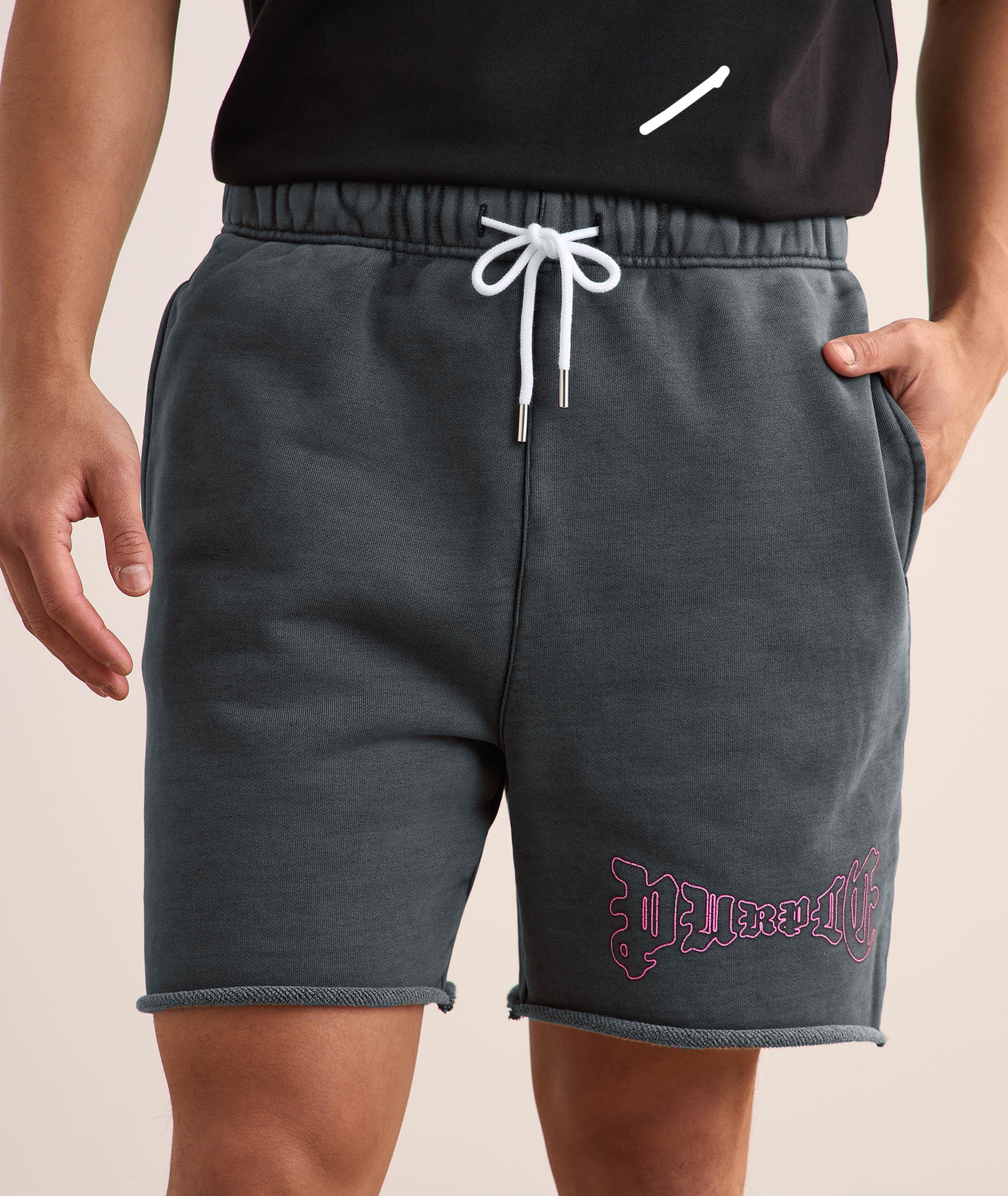 Washed Arched Gothic Sweatshorts image 1
