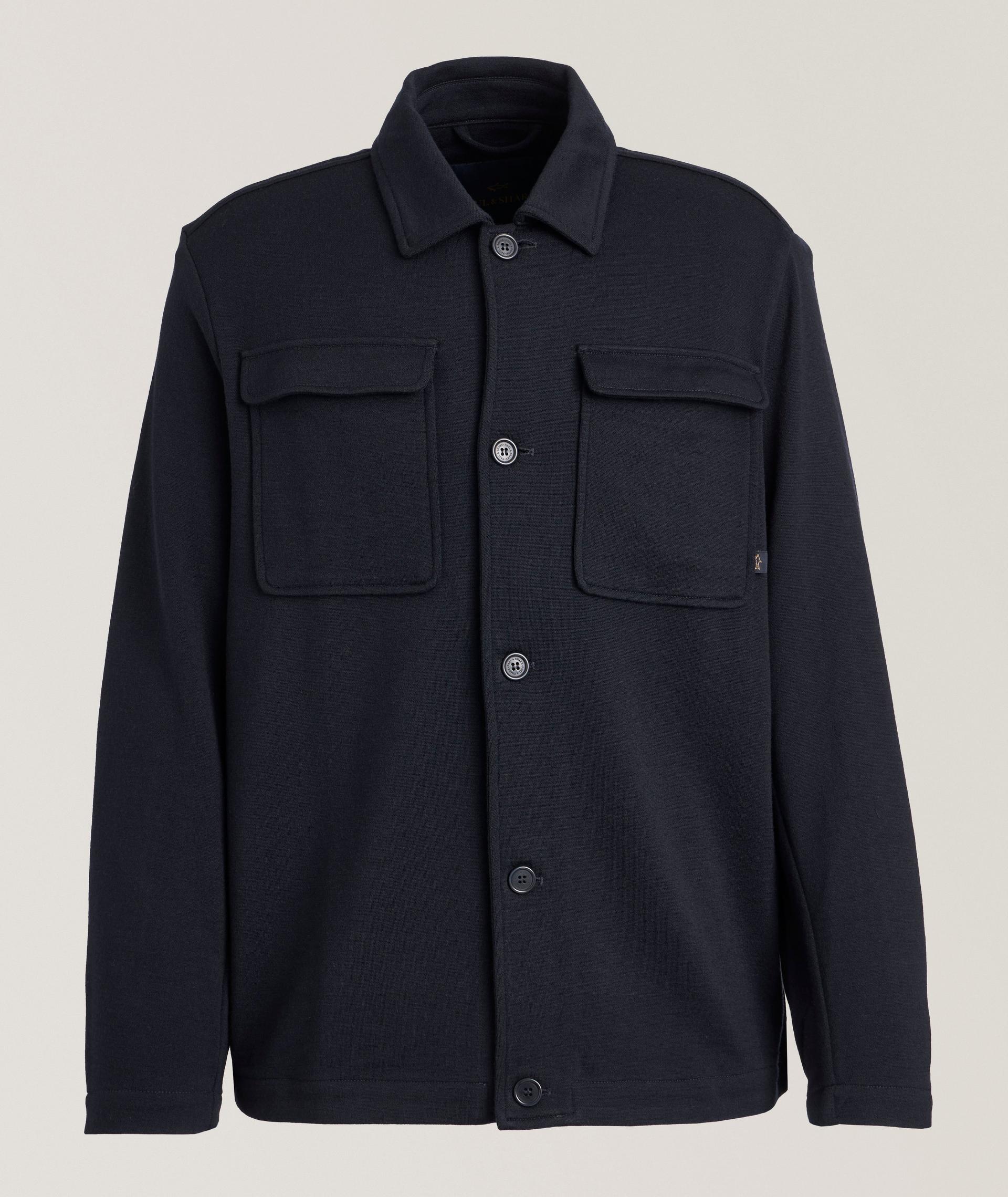 Virgin Wool Overshirt image 0