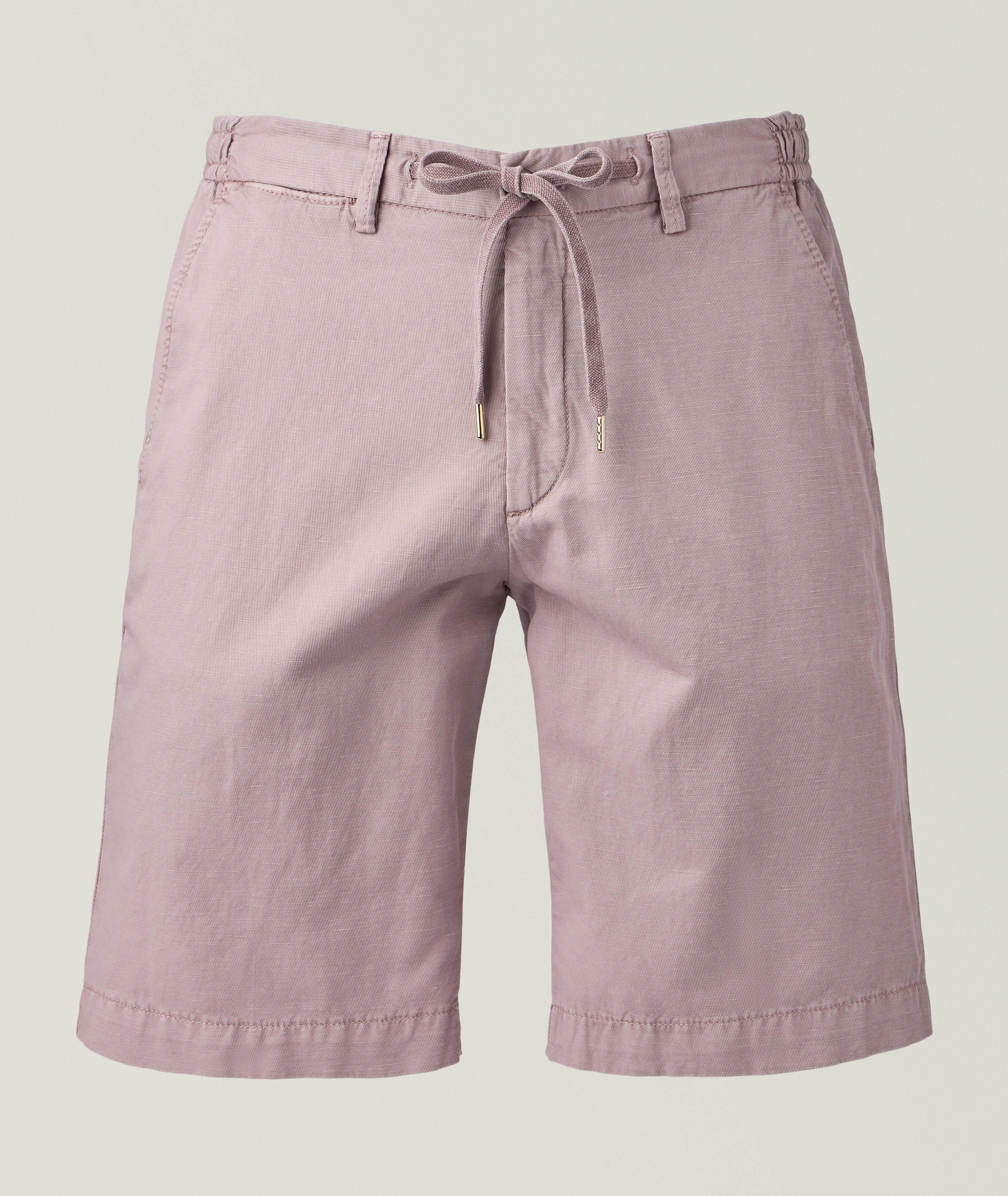 Malibu Cotton-Blend Drawstring Shorts image 0