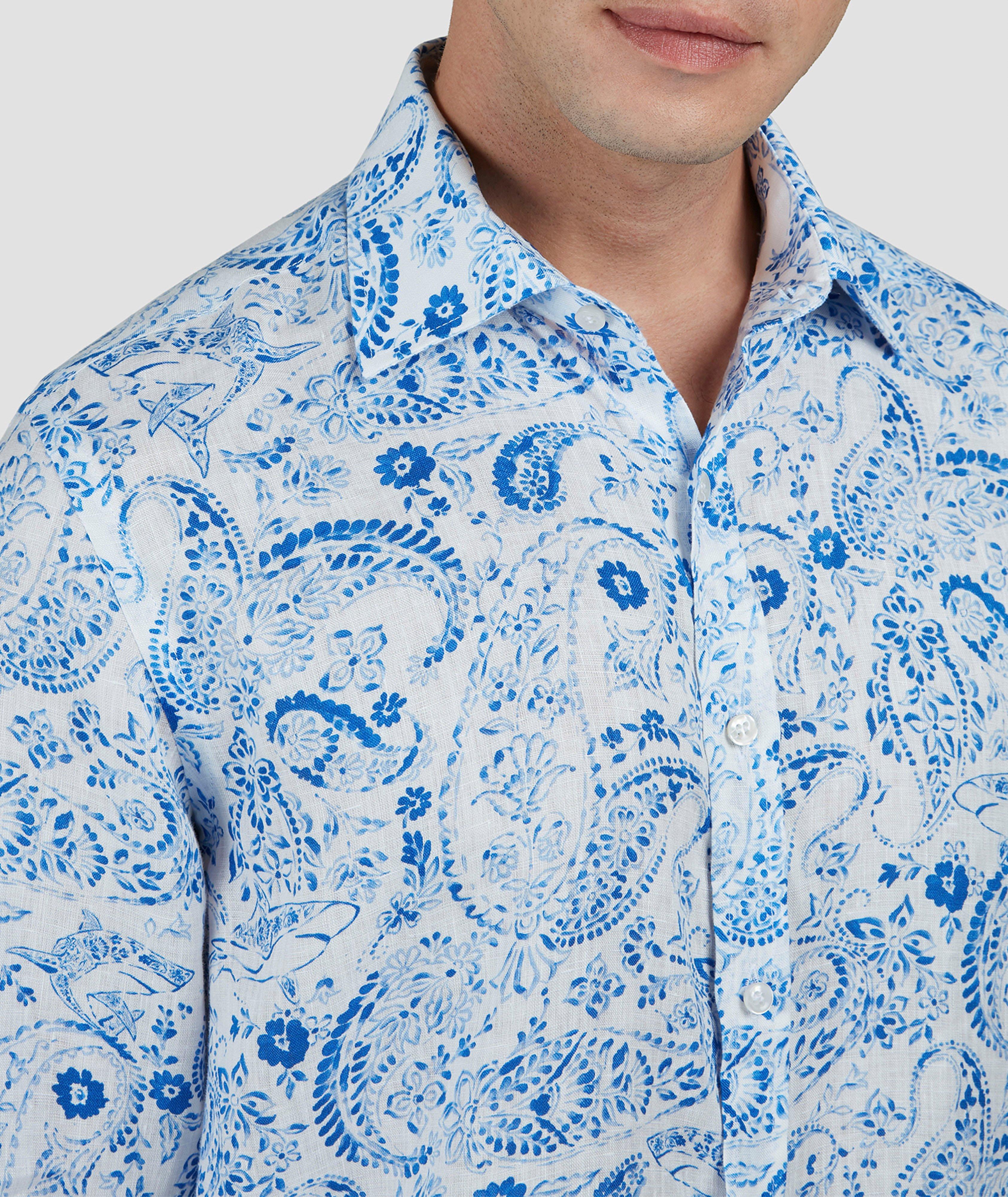 Paisley Linen Shirt image 3