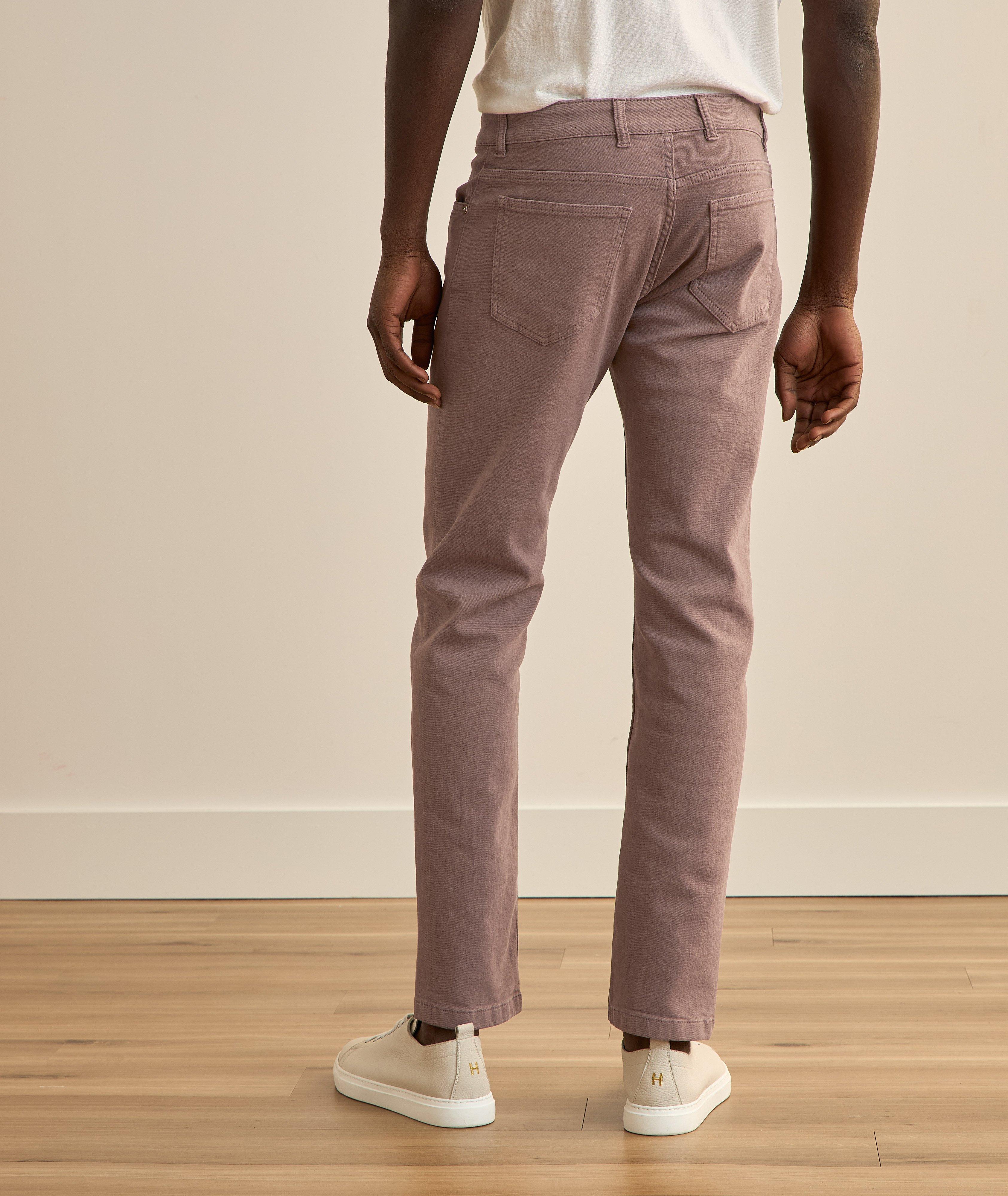 Pantalon en coton extensible image 2