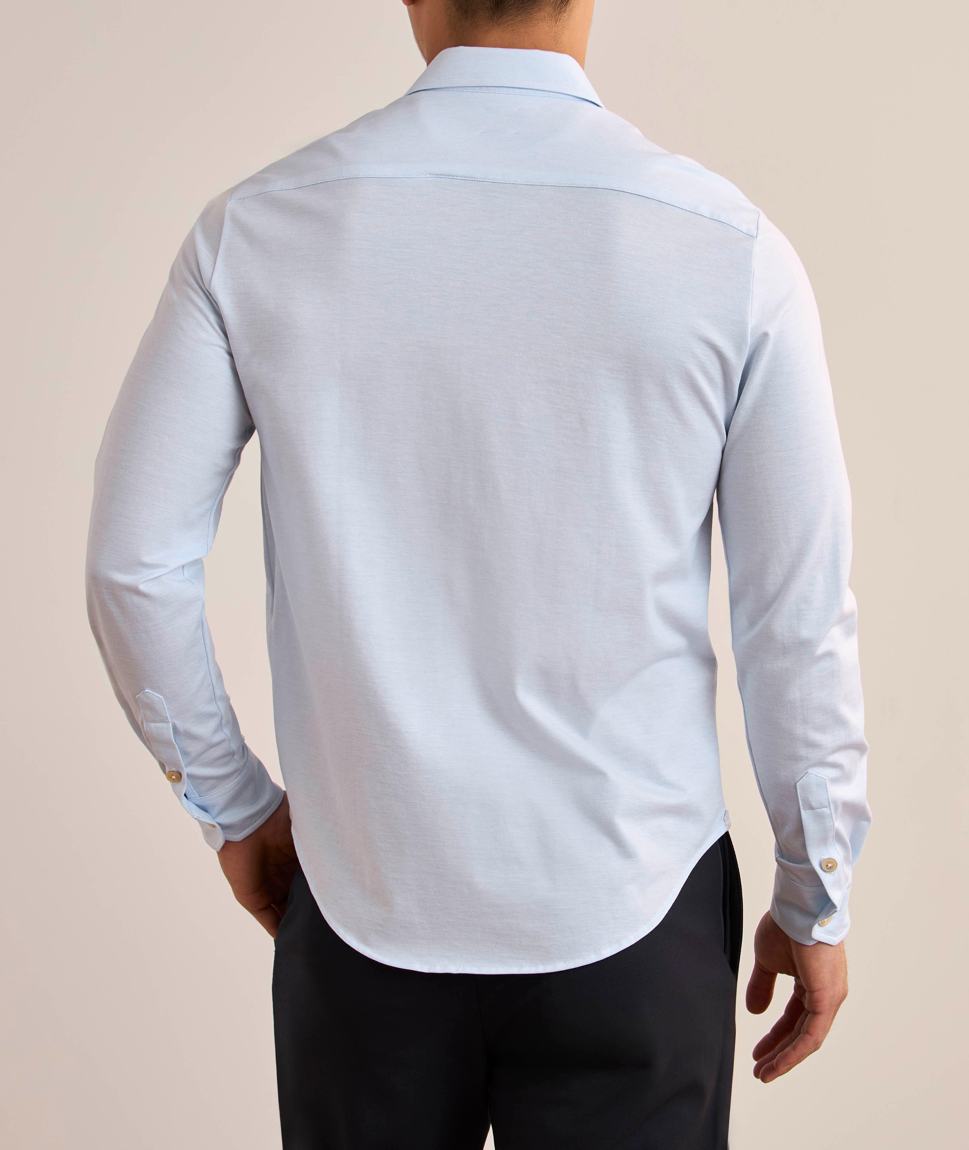 Marled Cotton Jersey Shirt image 2