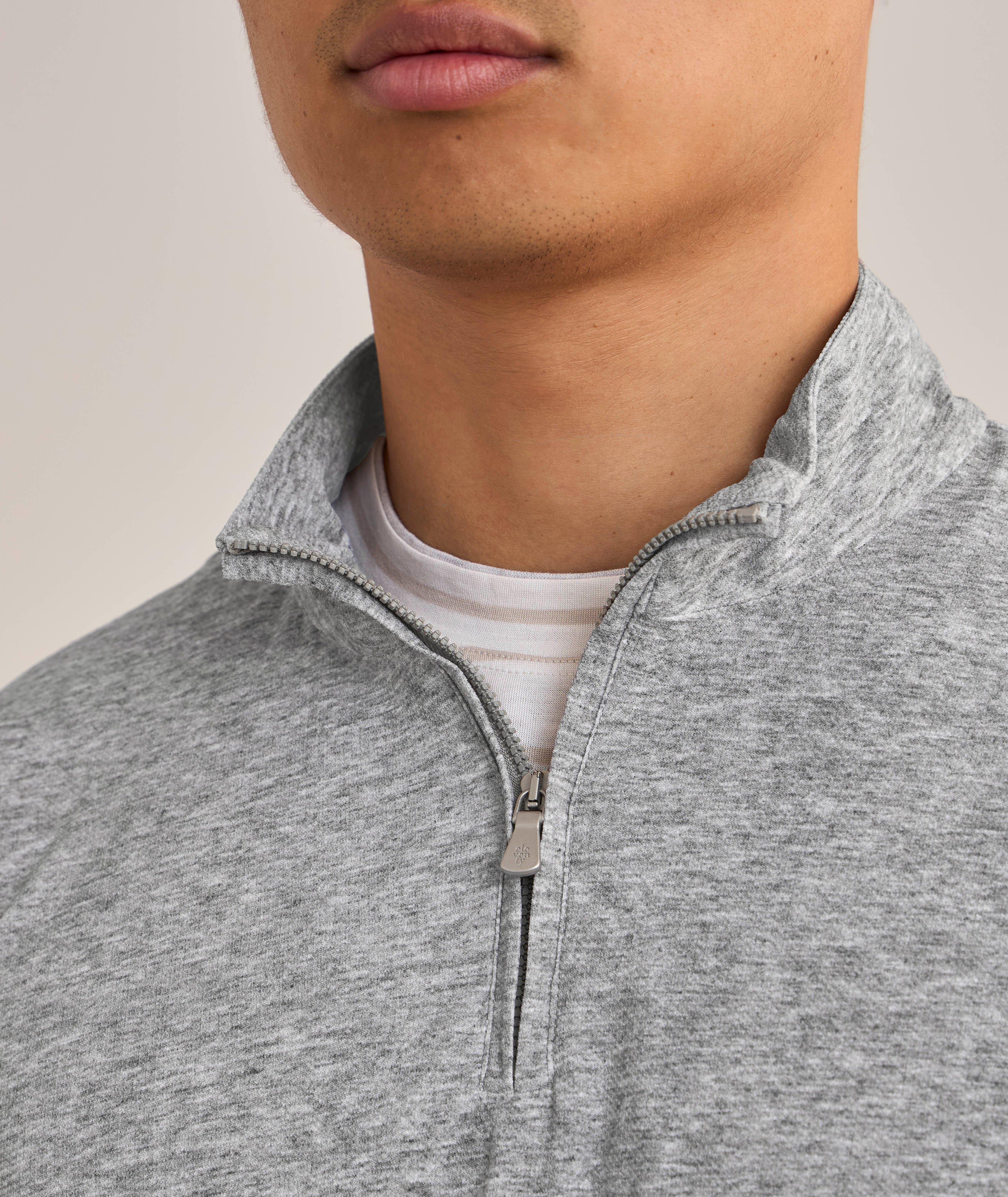 Quarter-Zip Tech Sweater image 3