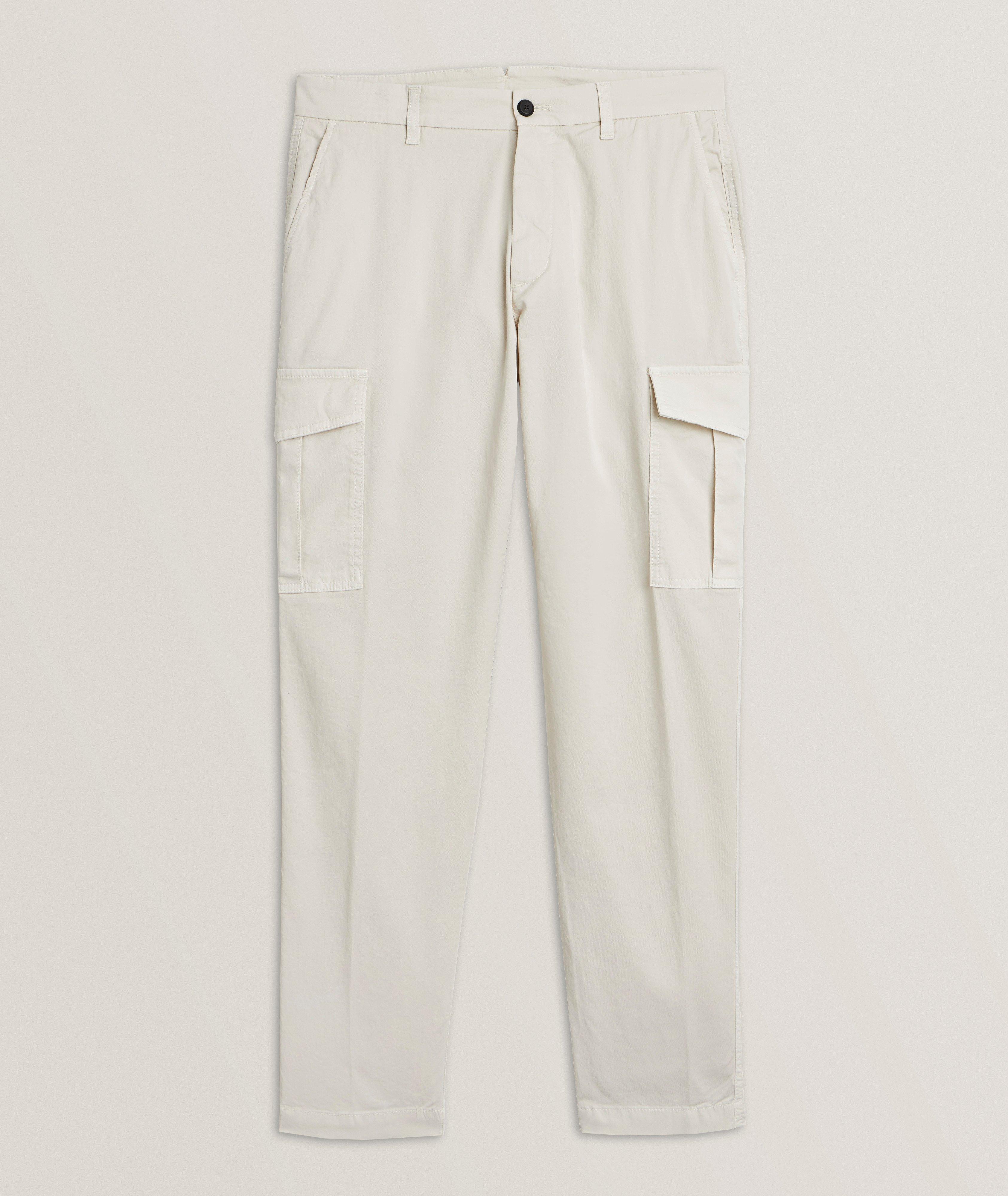 Stretch-Cotton Cargo Pants  image 0