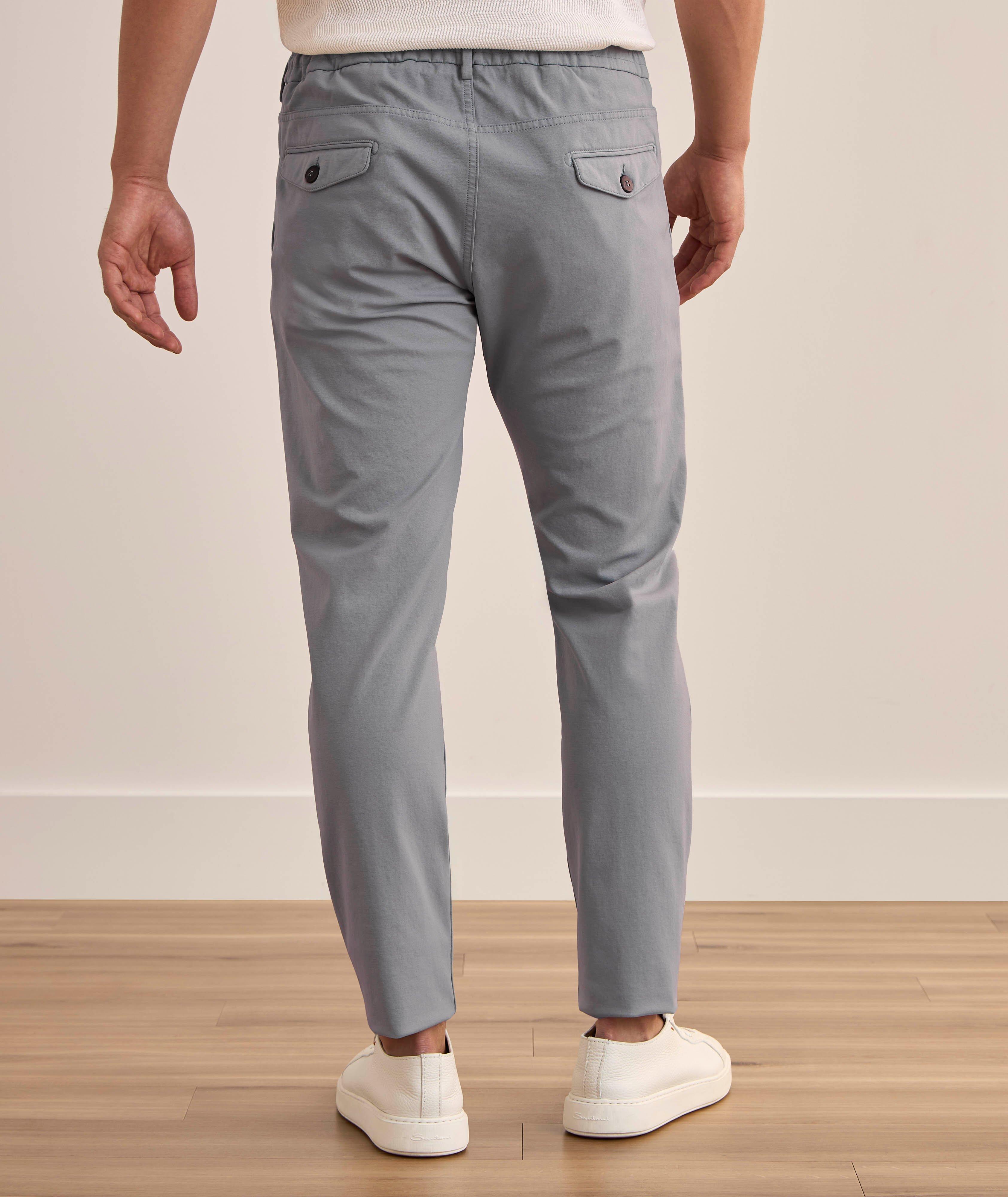 Pantalon sport en coton extensible image 2