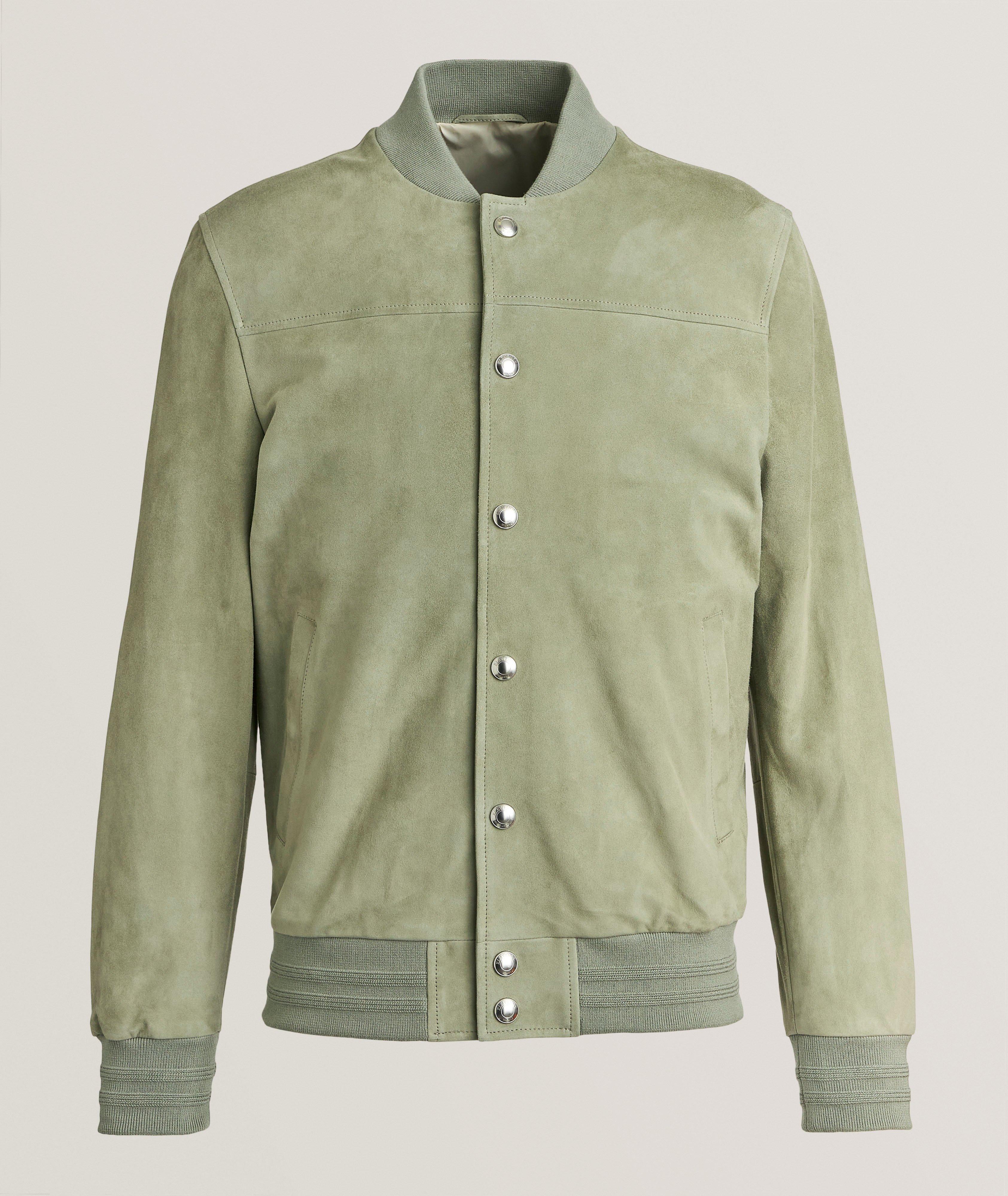 Suede Bomber Jacket image 0