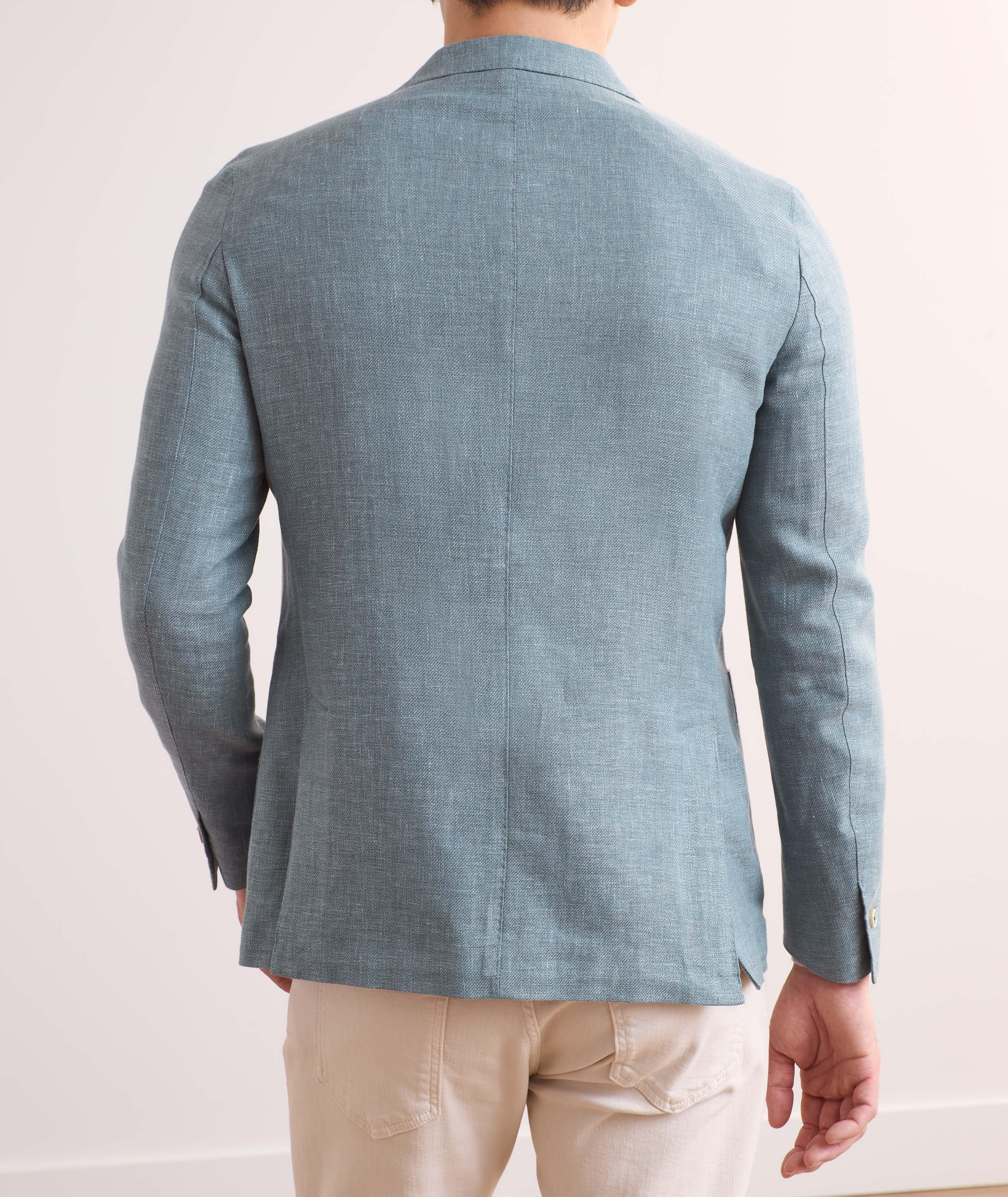 Soft Linen-Wool-Silk Sport Jacket image 2