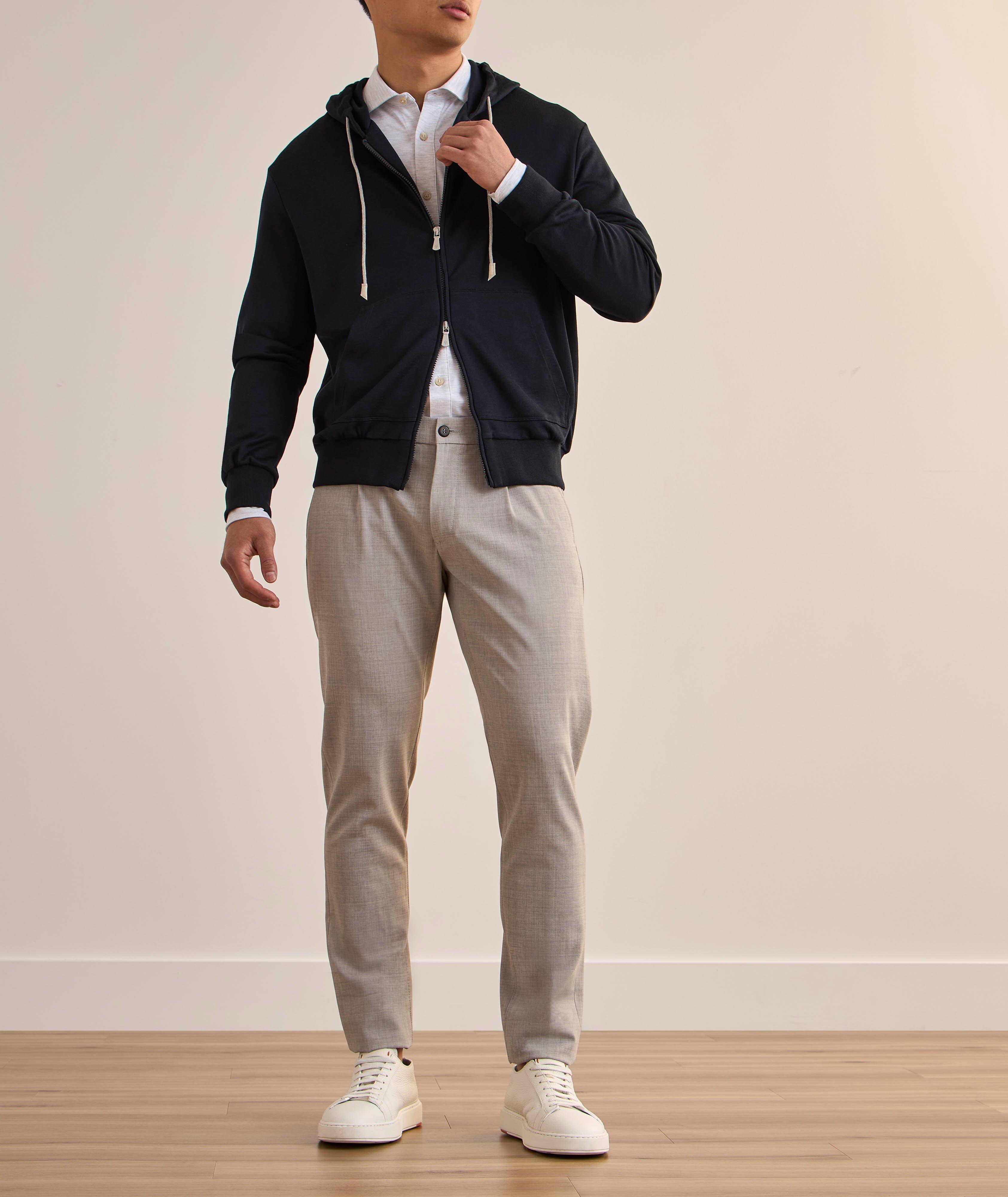Chemise en jersey de coton marbré image 3