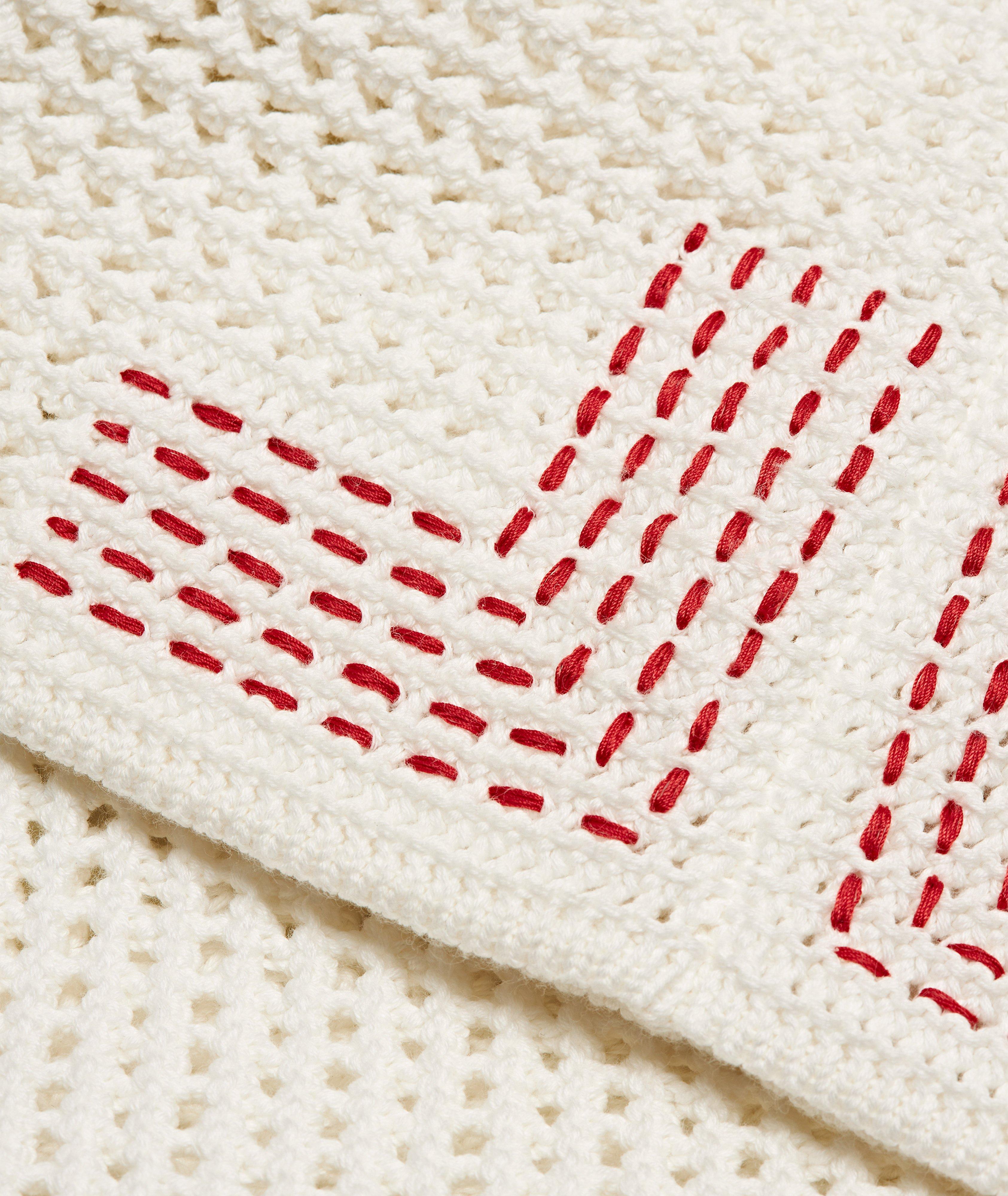 Polo Batten crocheté en coton image 5