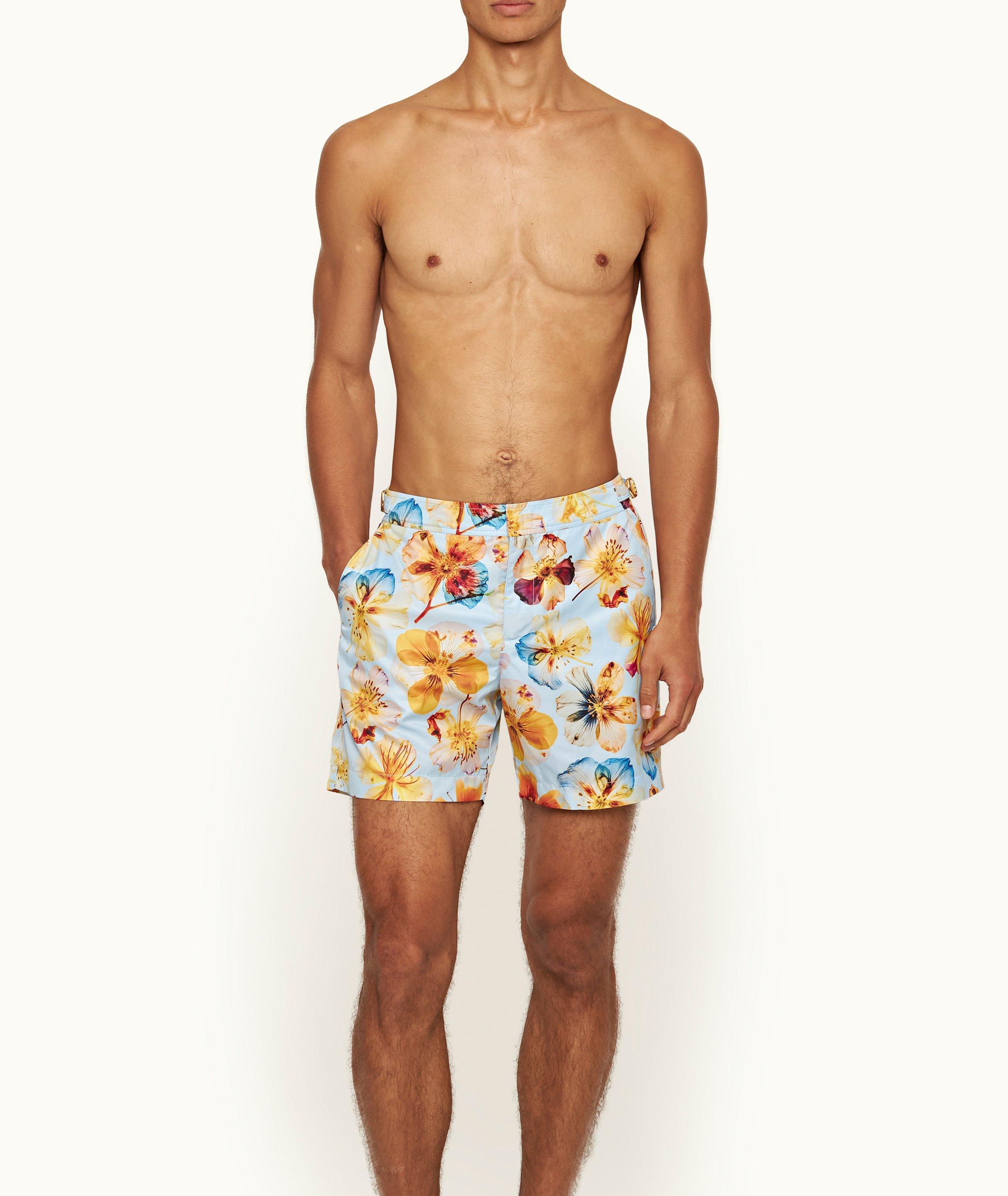 Short de bain Bulldog à motif floral image 3