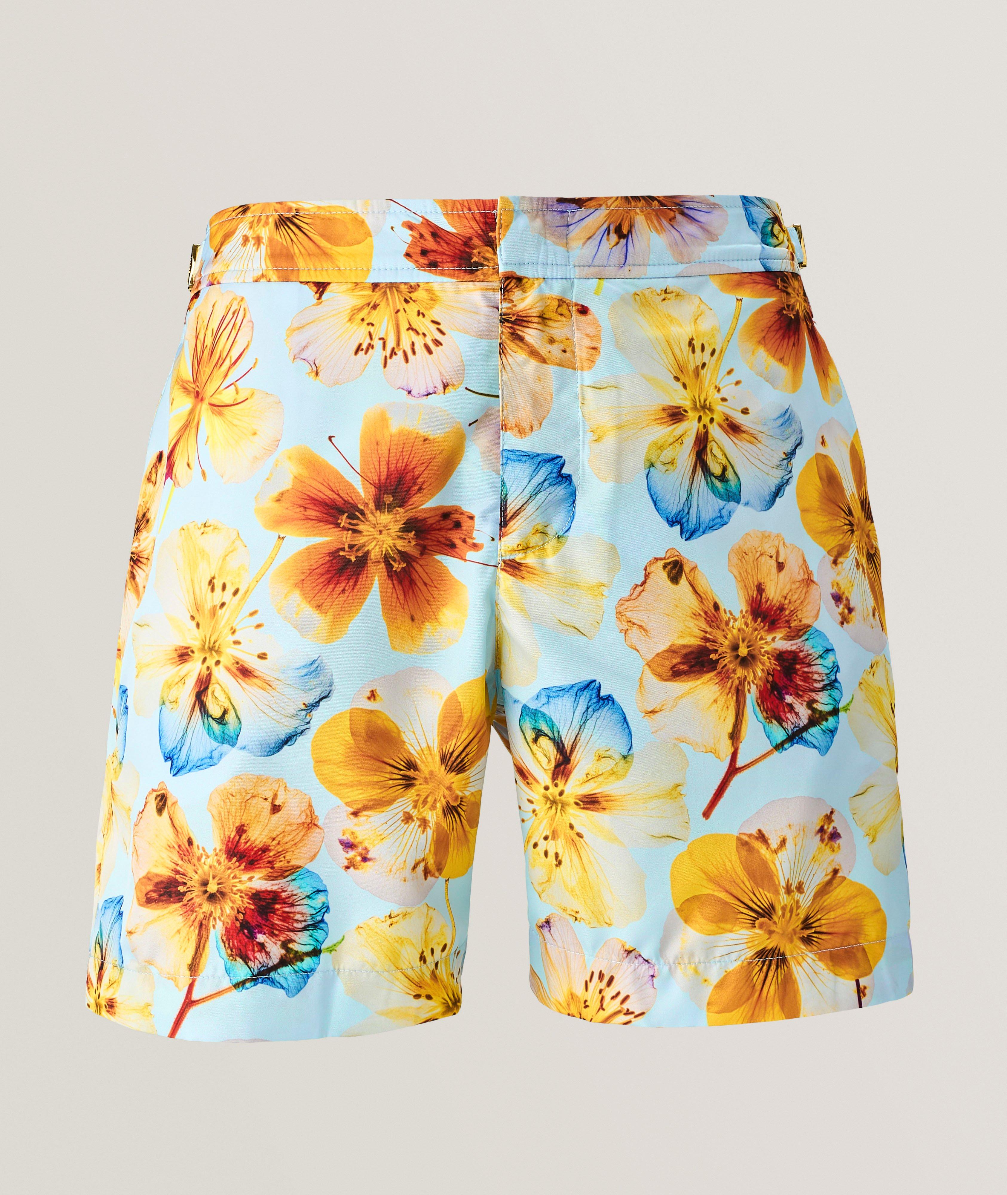 Short de bain Bulldog à motif floral image 0