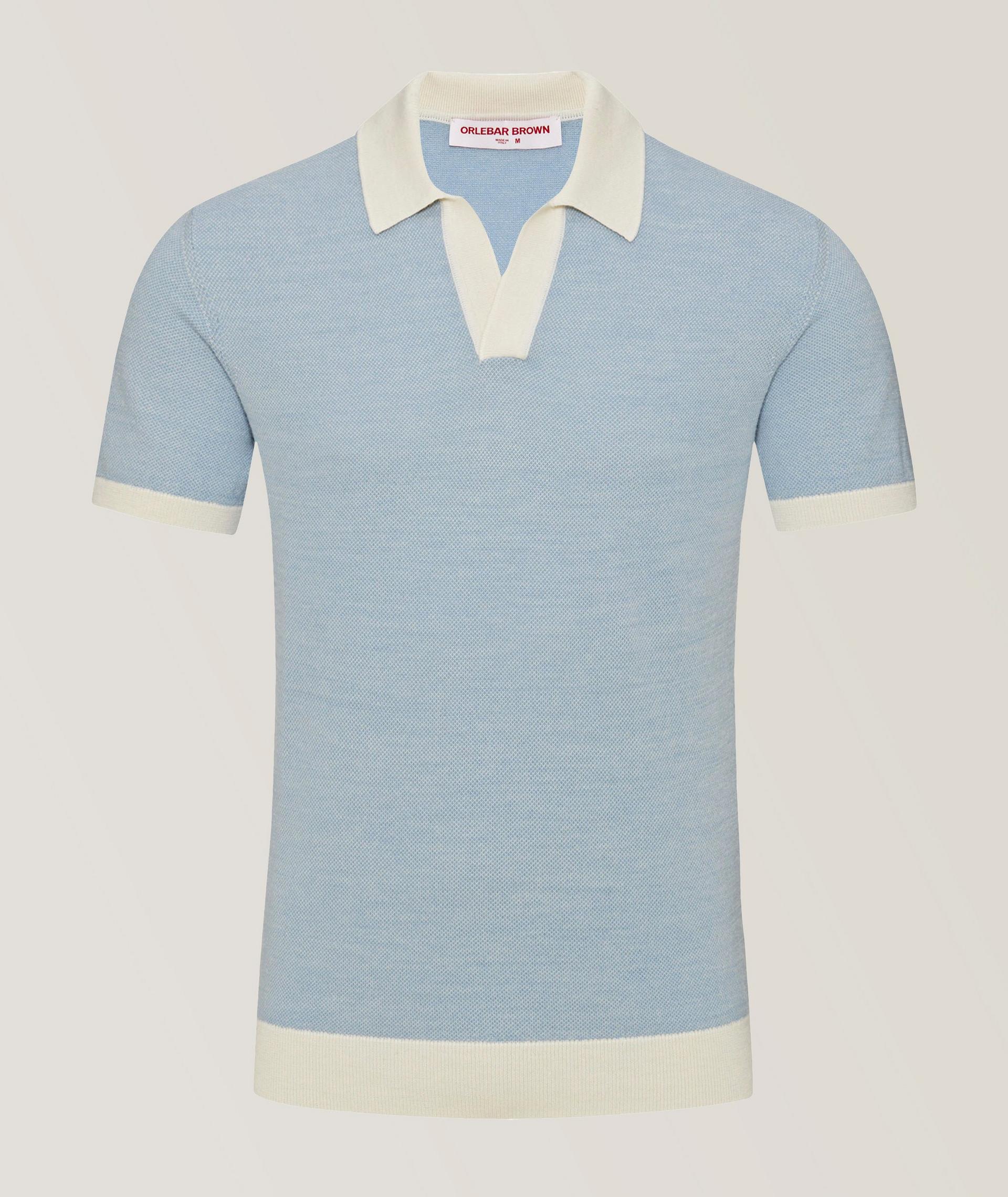 Horton Contrast Knit Polo  image 0
