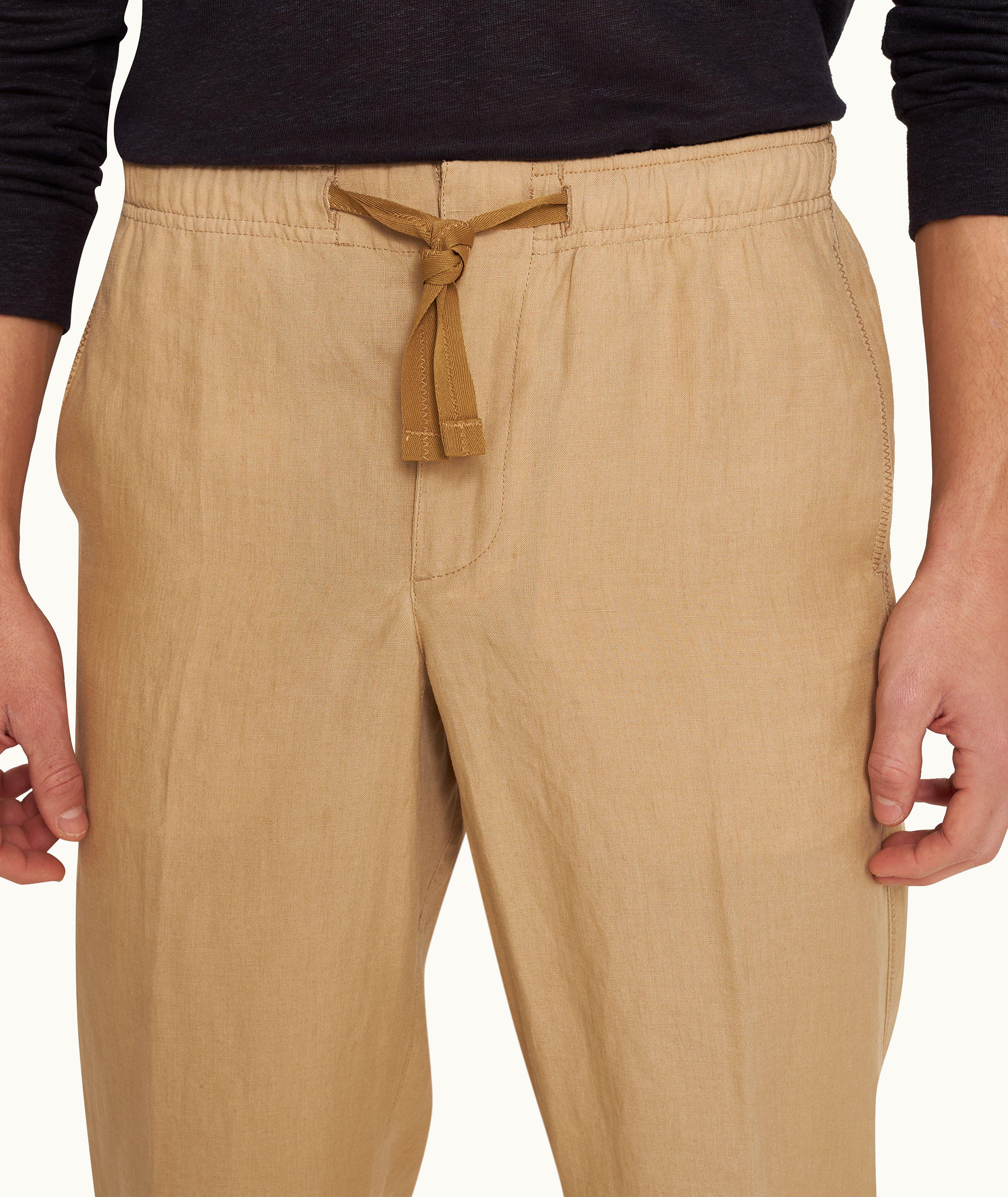 Pantalon Alex fuselé en lin image 3