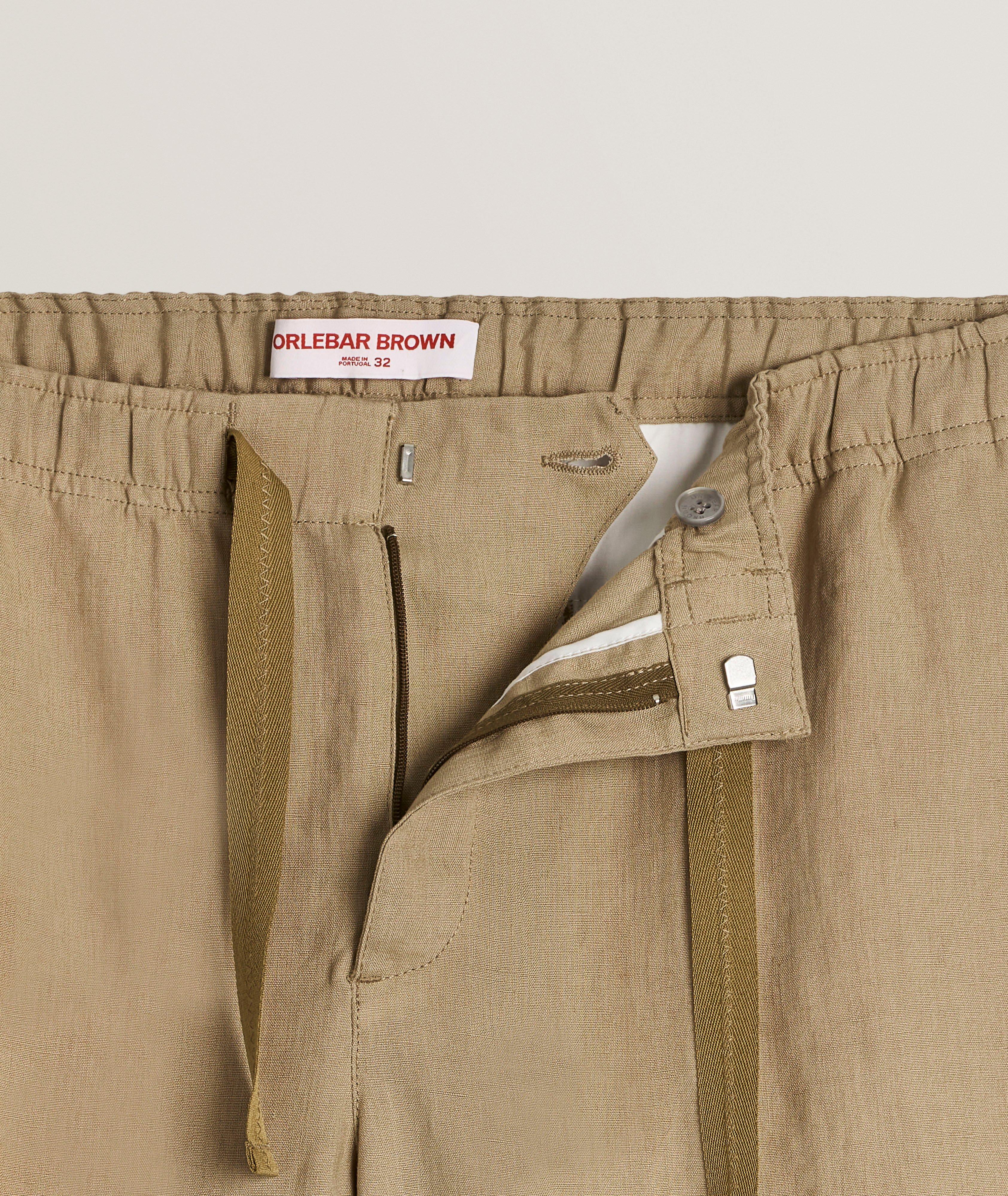 Alex Linen Tapered Pants image 6