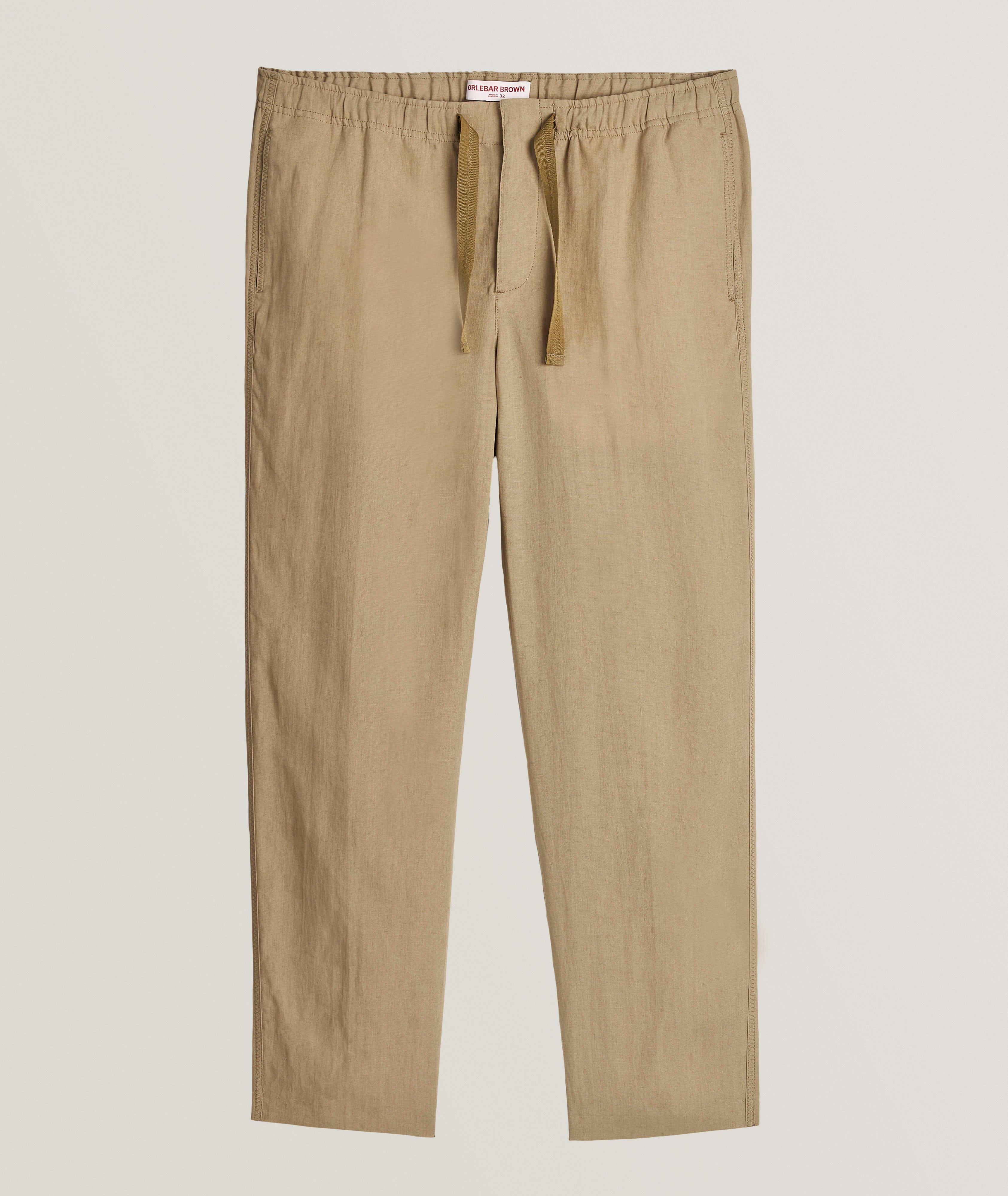 Orlebar Brown Alex Linen Tapered Pants