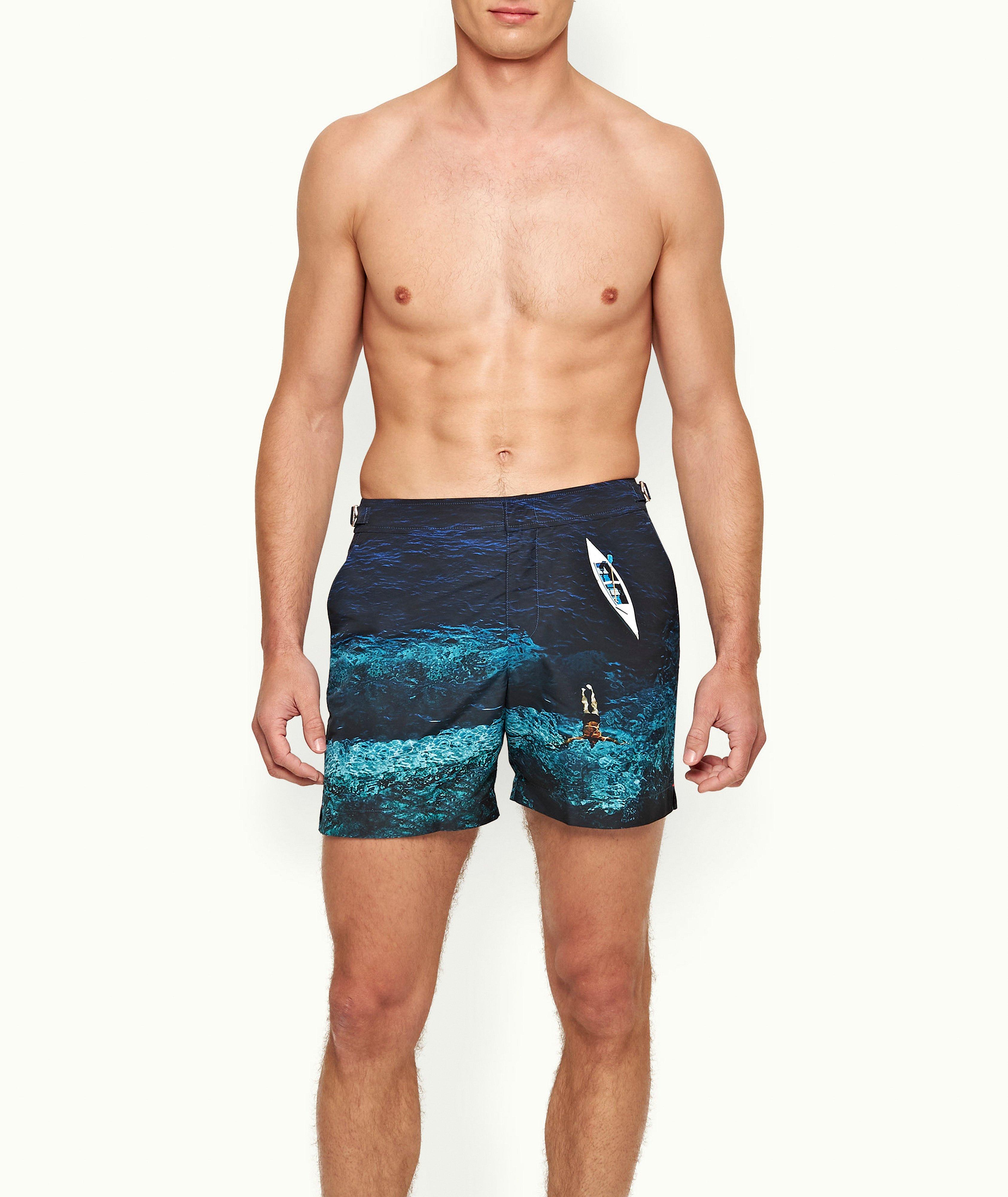 Bulldog Deep Sea Mid-Length Swim Shorts image 2