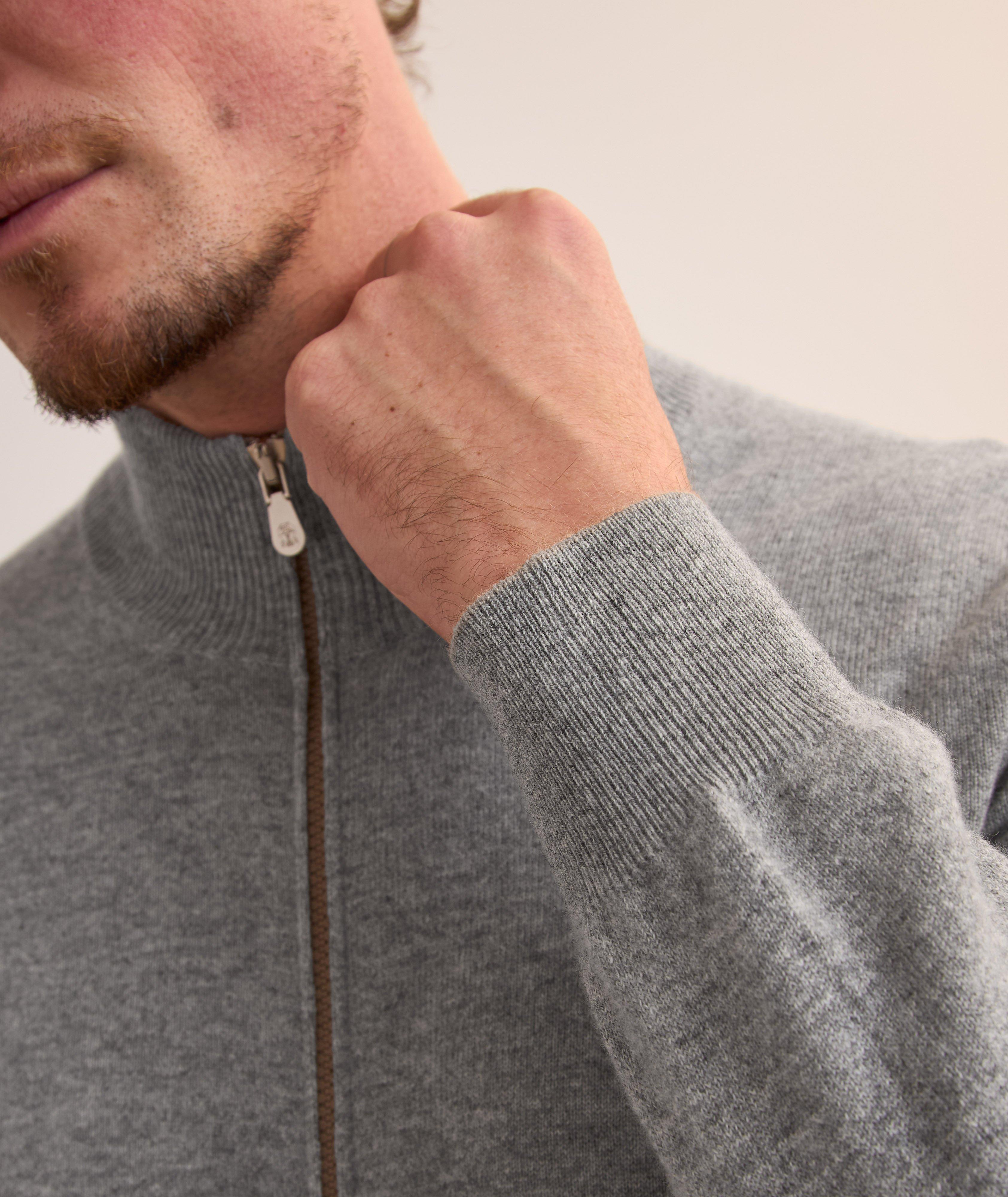 Cashmere Full-Zip Sweater  image 3