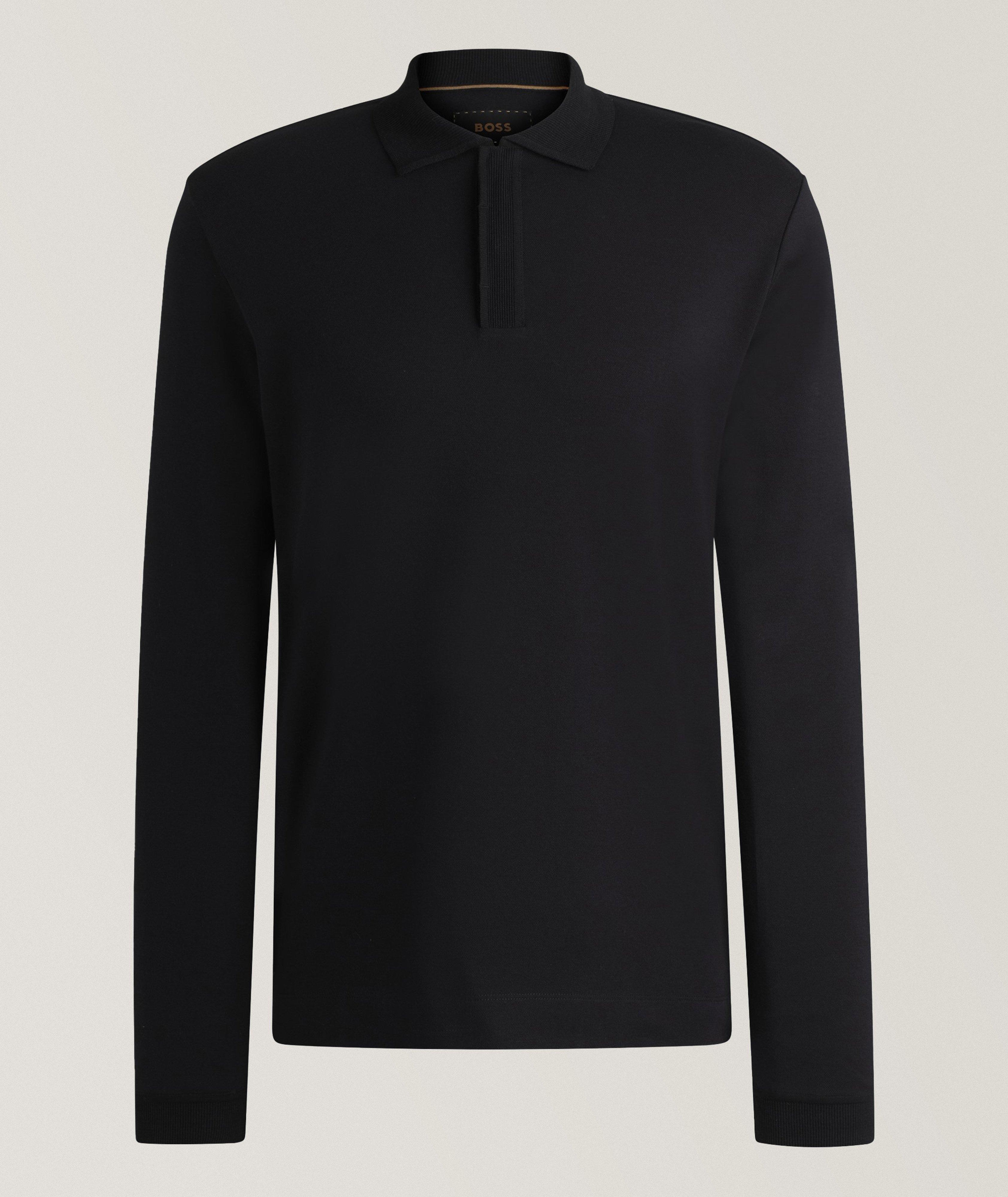 Parker Jacquard Cotton-Cashmere Polo image 0