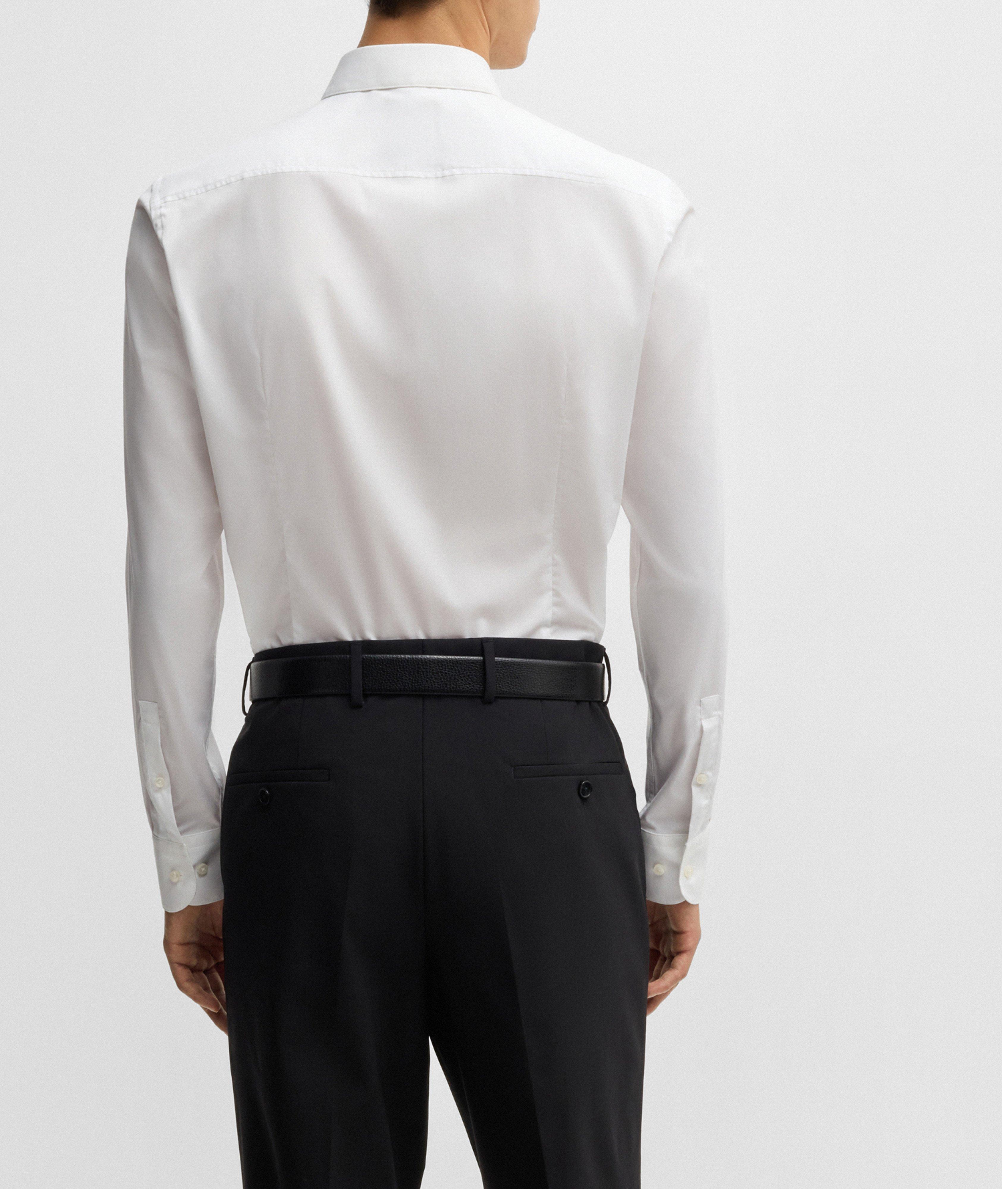 Hank Stretch-Cotton Poplin Dress Shirt image 2