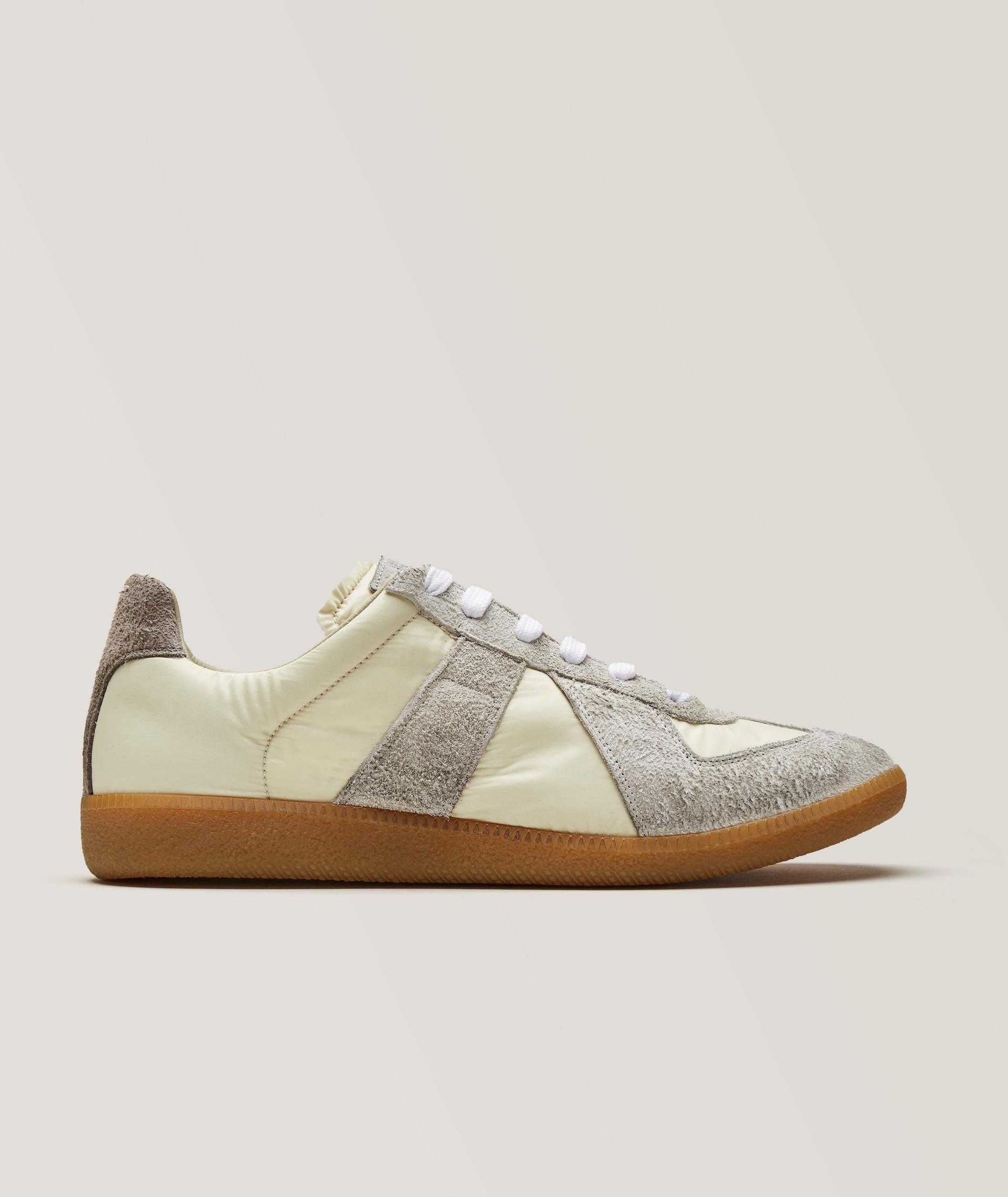Replica Low-Top Leather Sneakers image 0