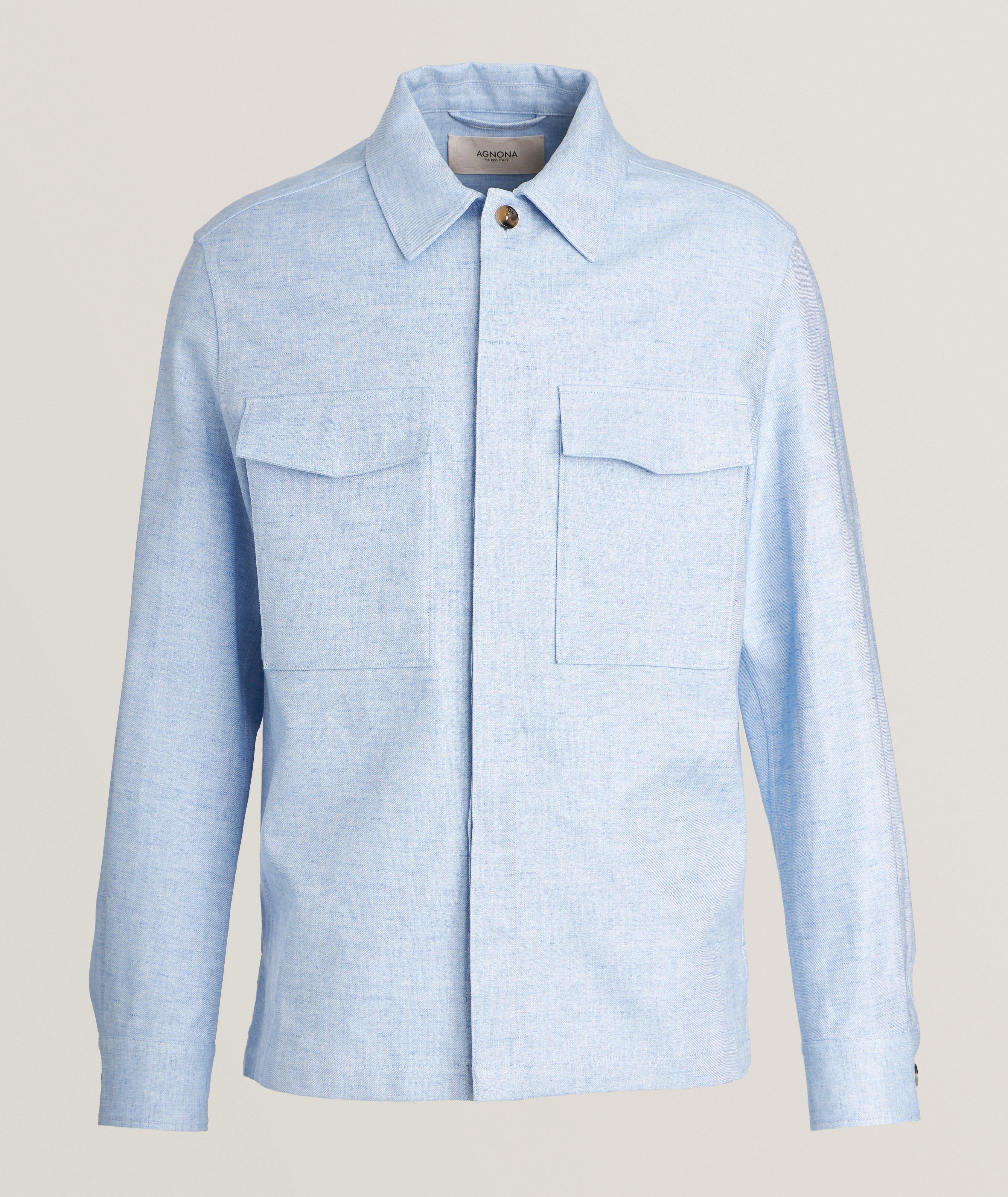 Linen Overshirt image 0