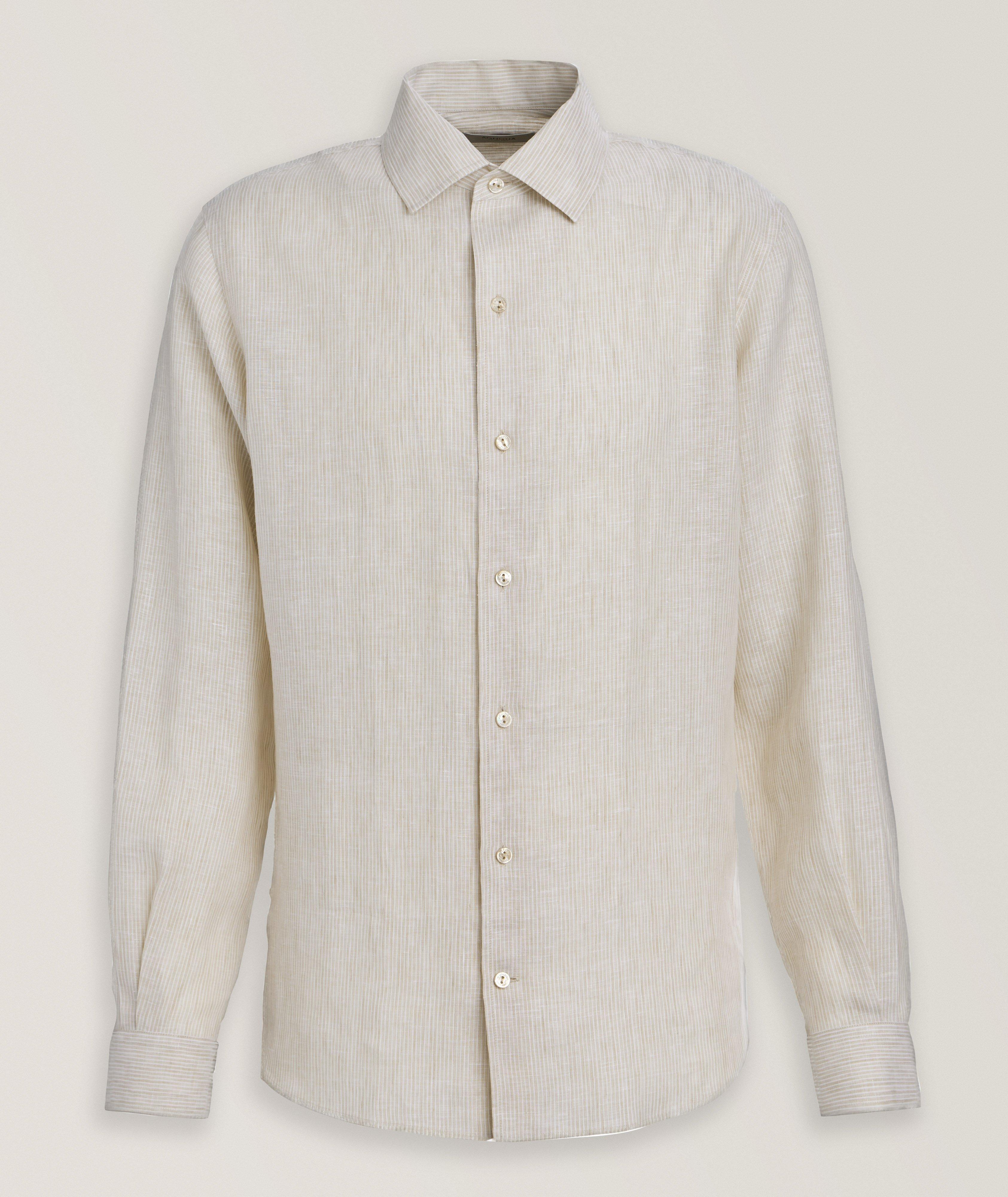 Striped Linen Shirt  image 0