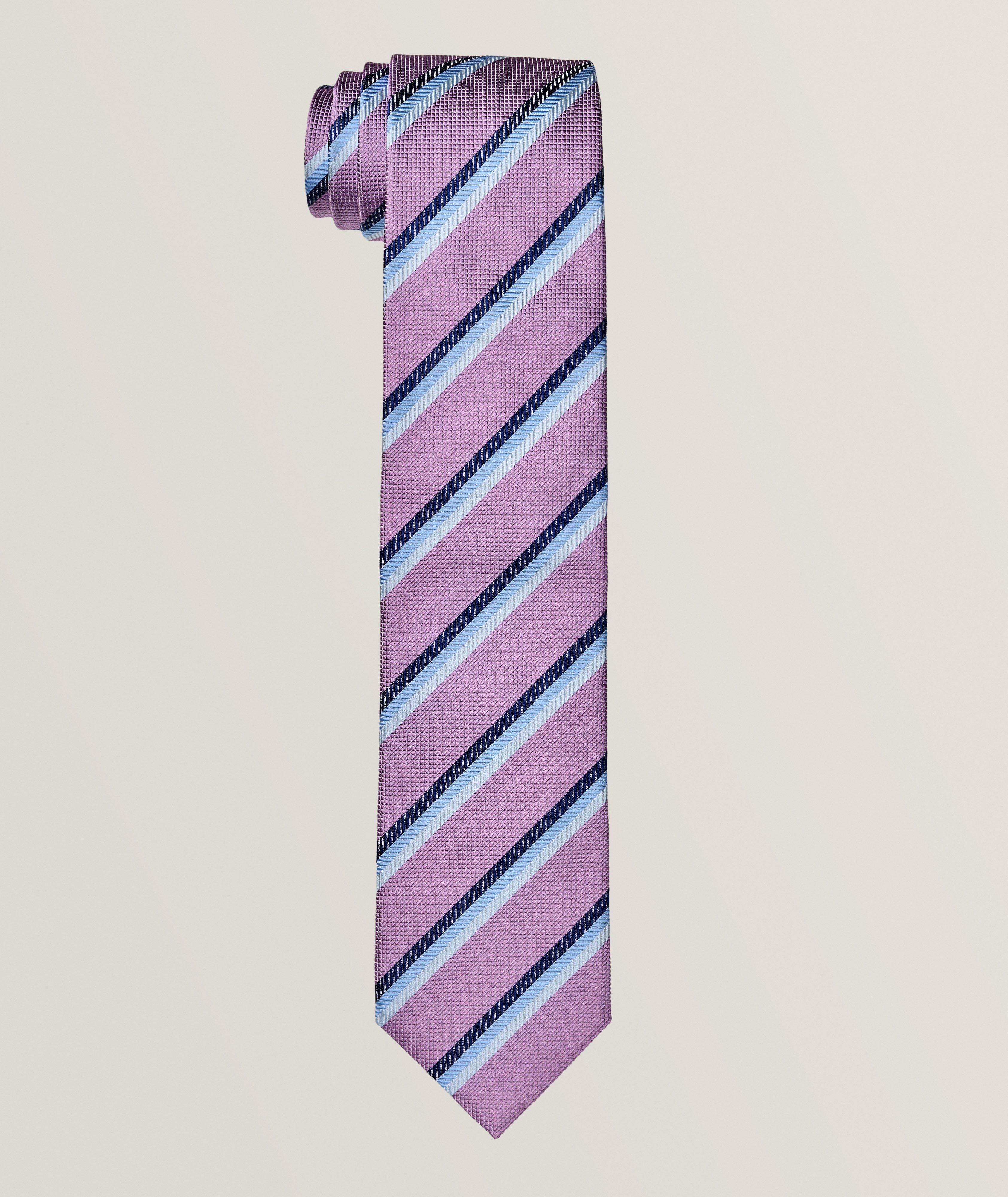 Stripe Silk Tie  image 0