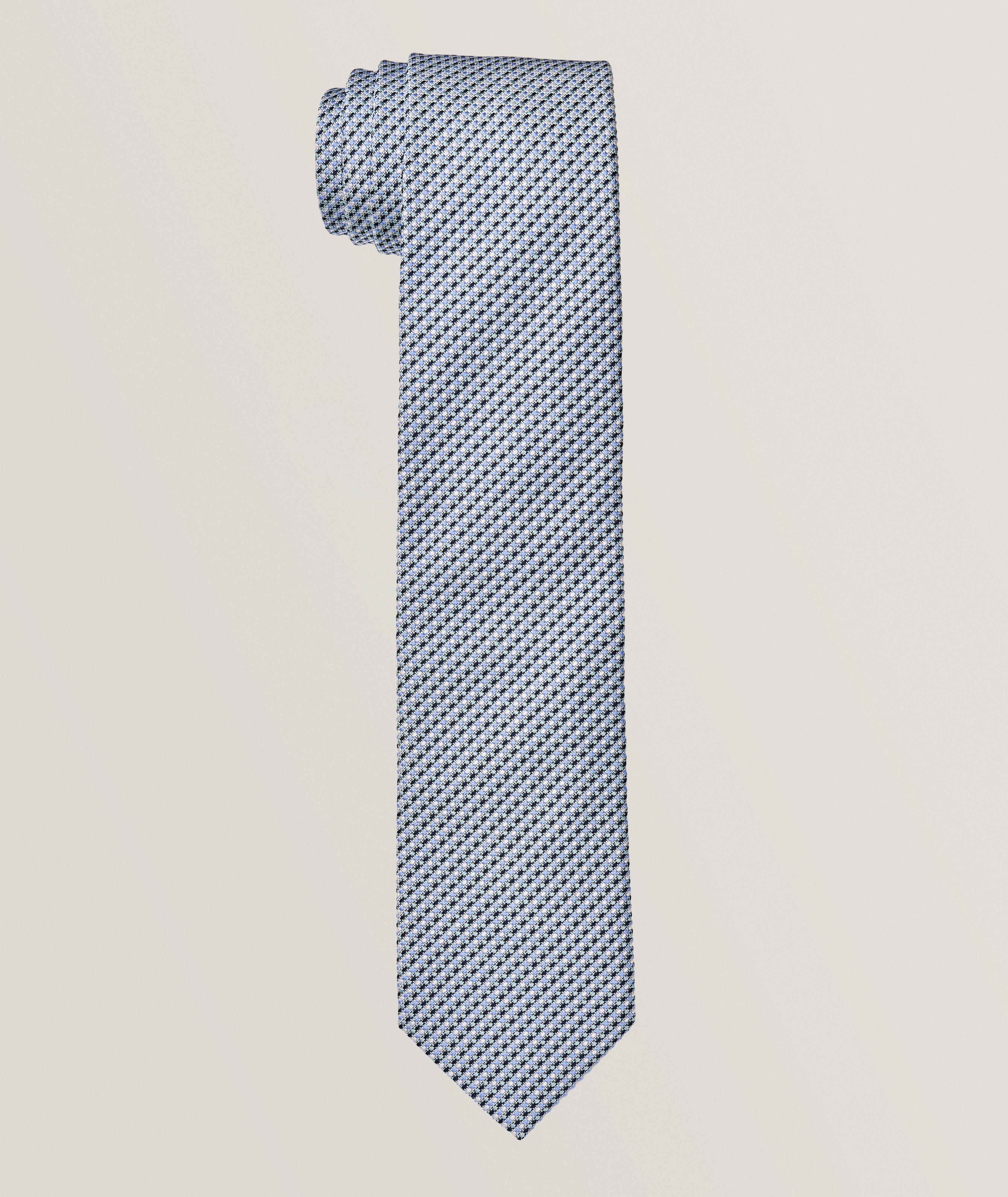 Neat Silk-Cotton Tie  image 0