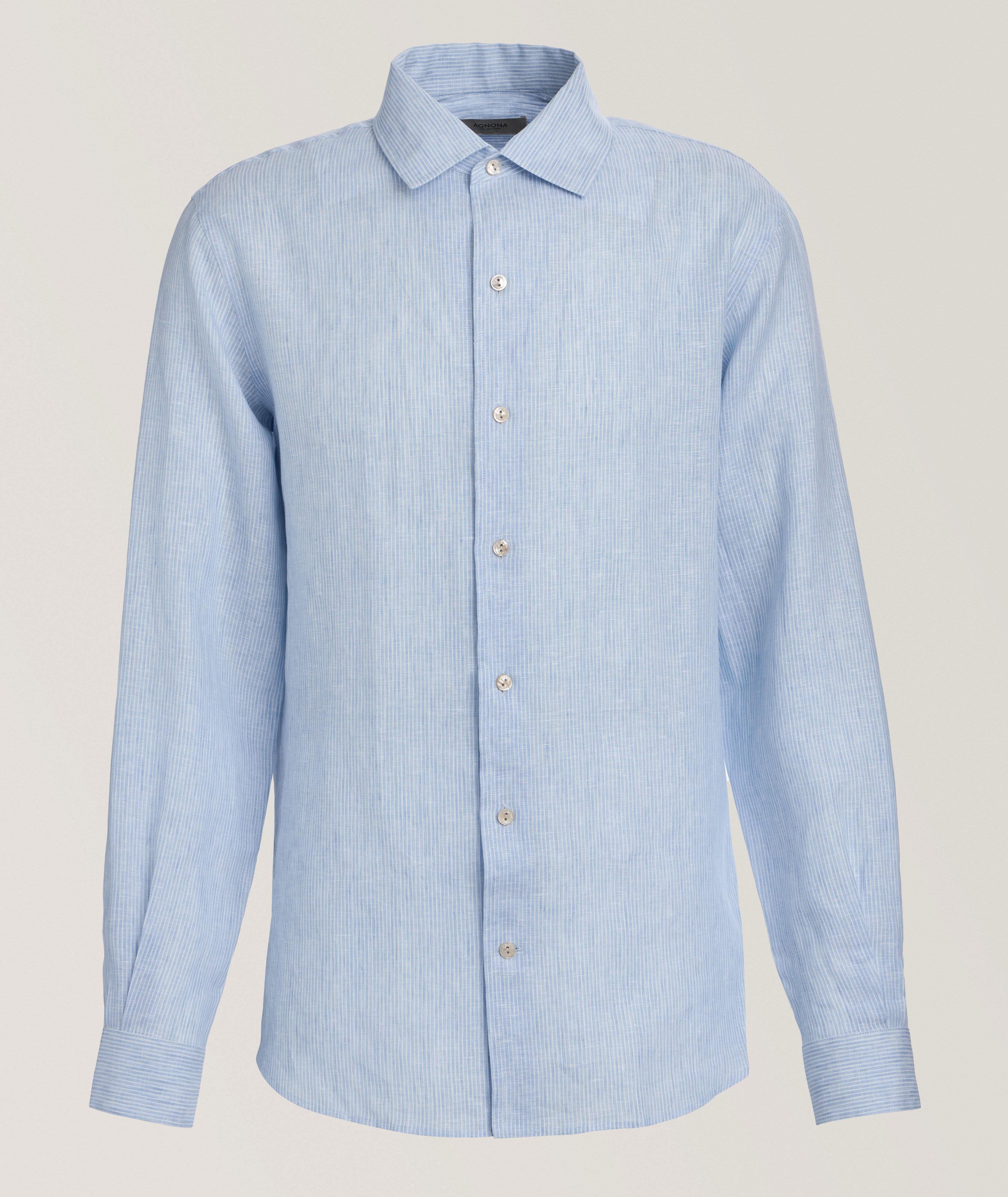Striped Linen Shirt  image 0
