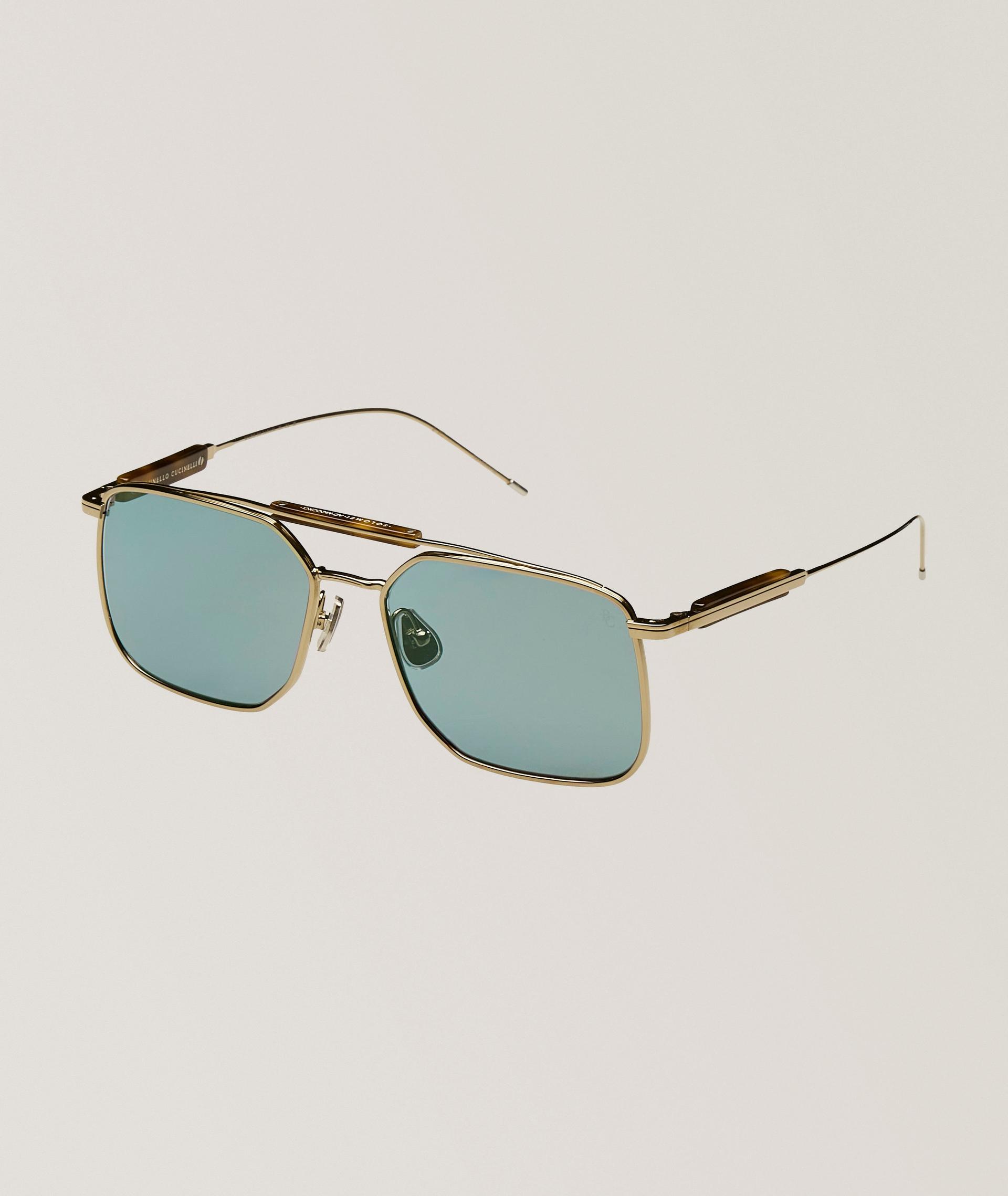 Sartorial Sunset Square Titanium Sunglasses  image 0