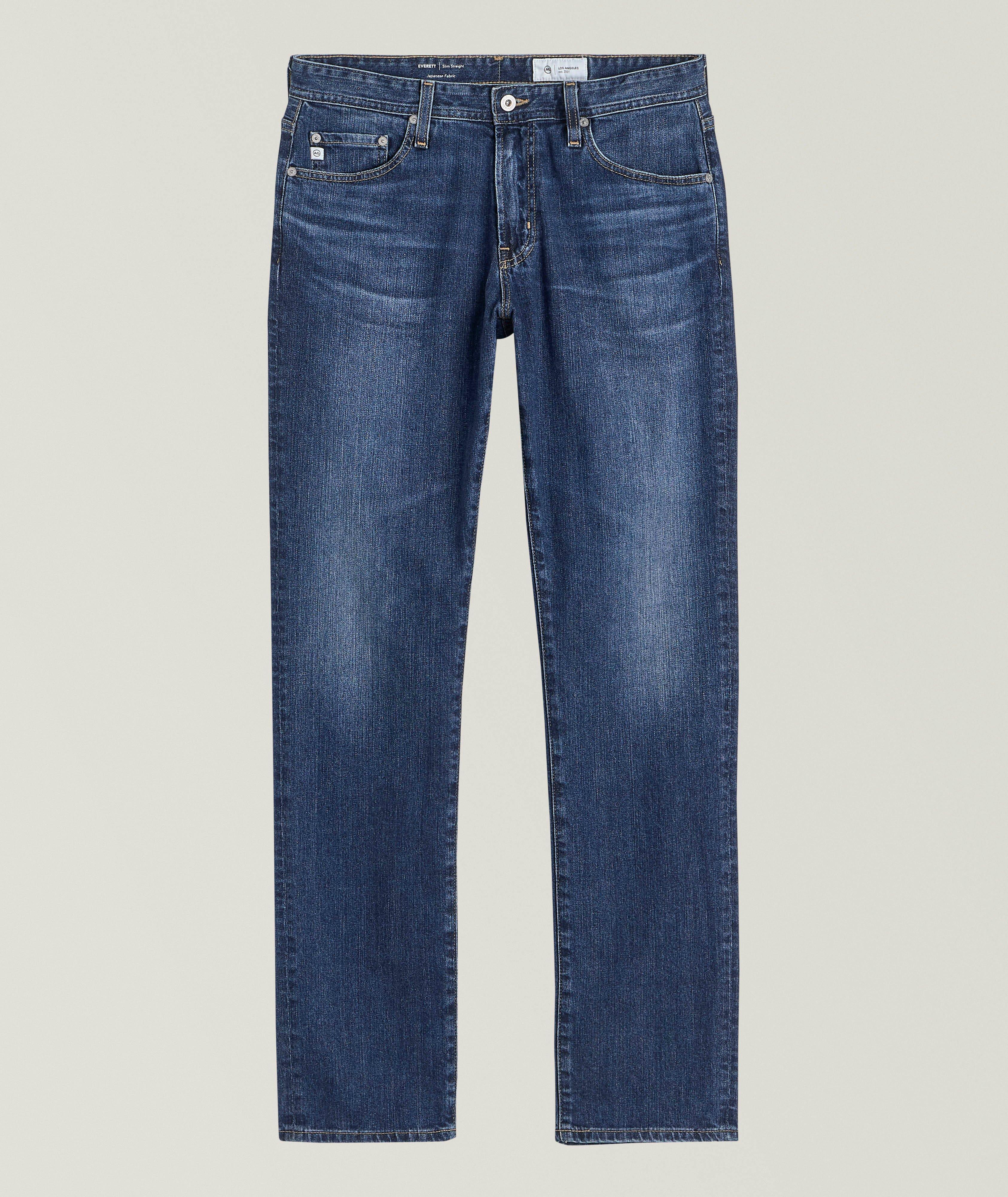Everett Slim Straight Vapor Wash Jeans image 0