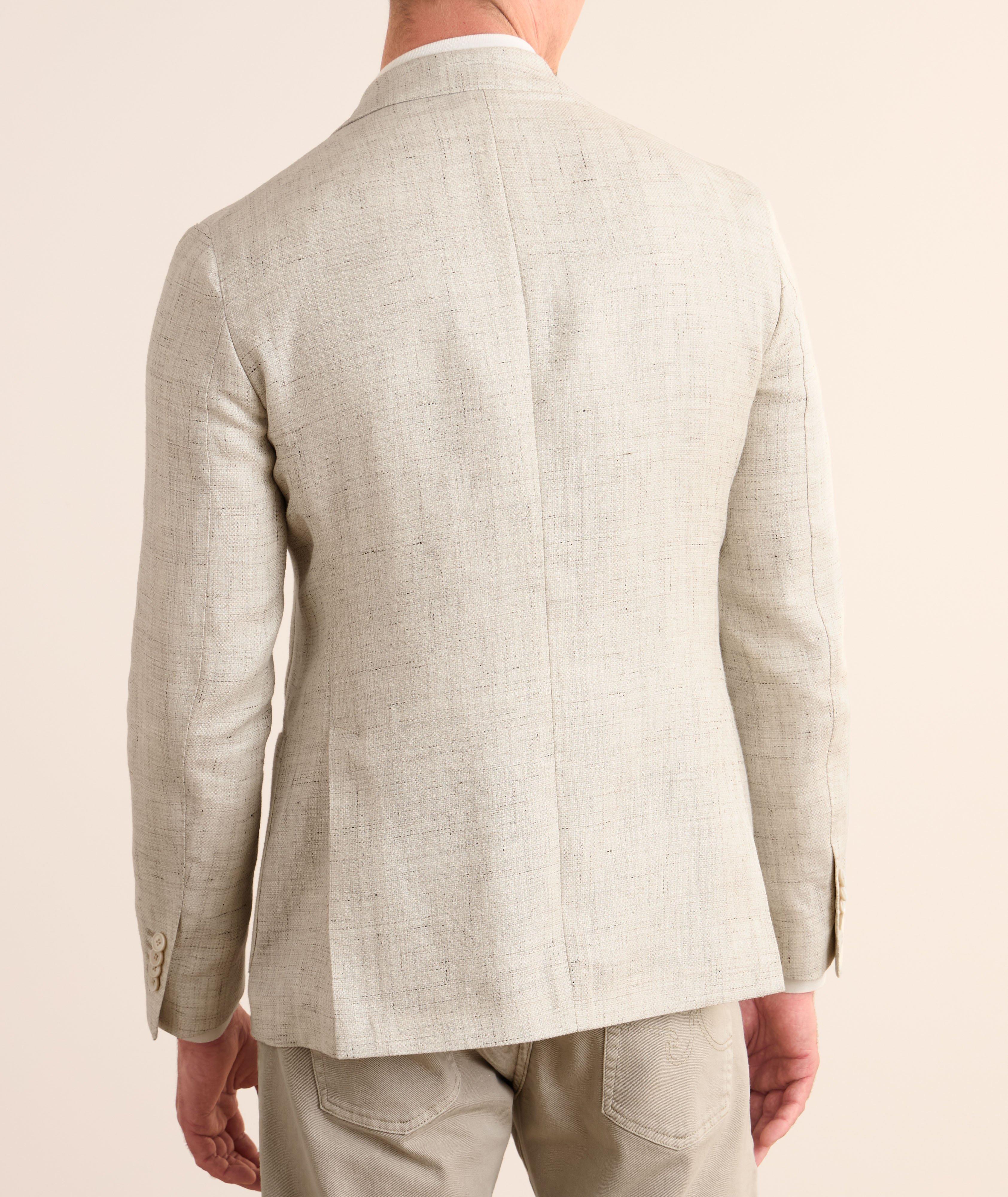 Mélange Linen-Wool Sport Jacket image 2