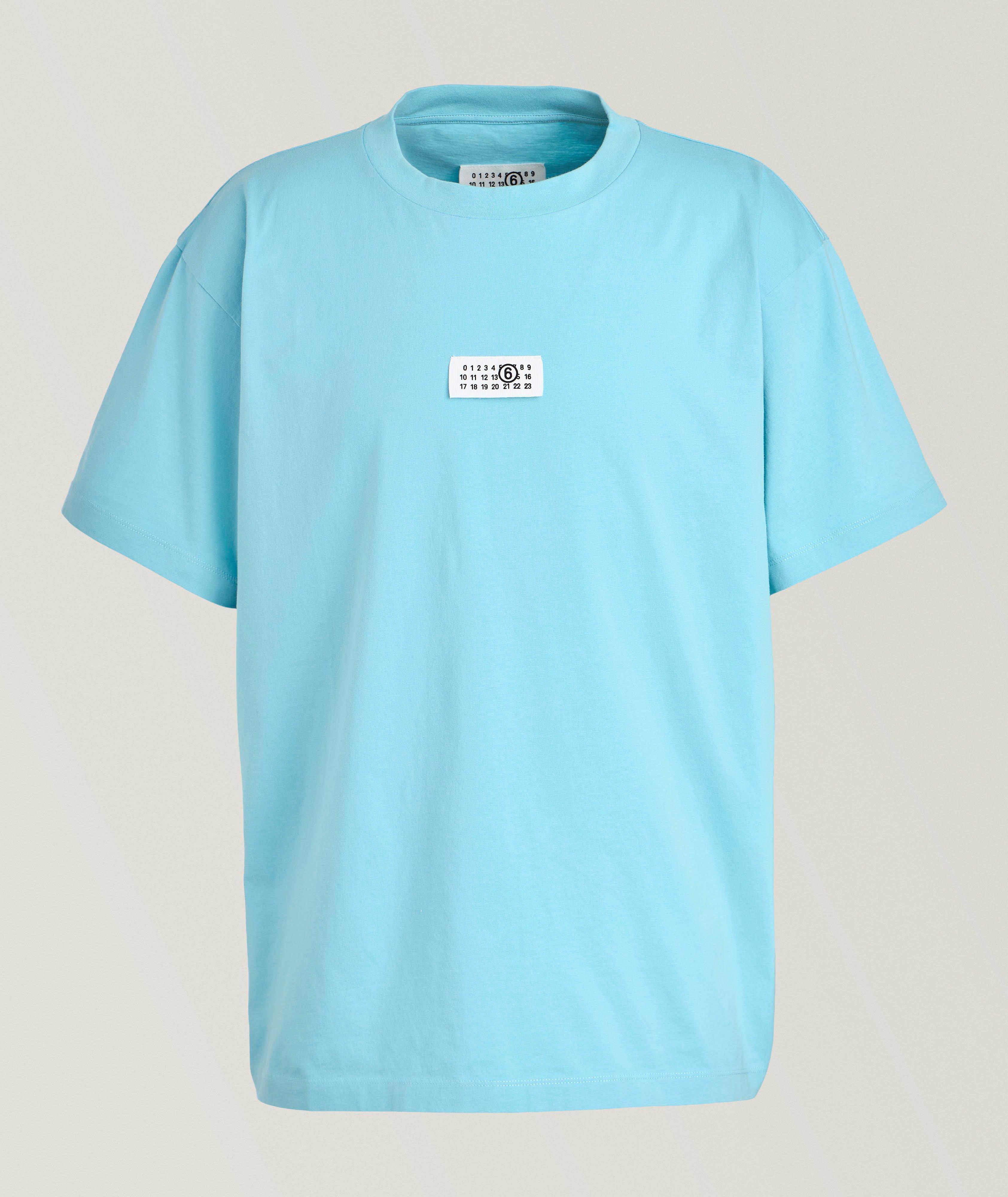 Oversized Logo Label Cotton T-Shirt image 0