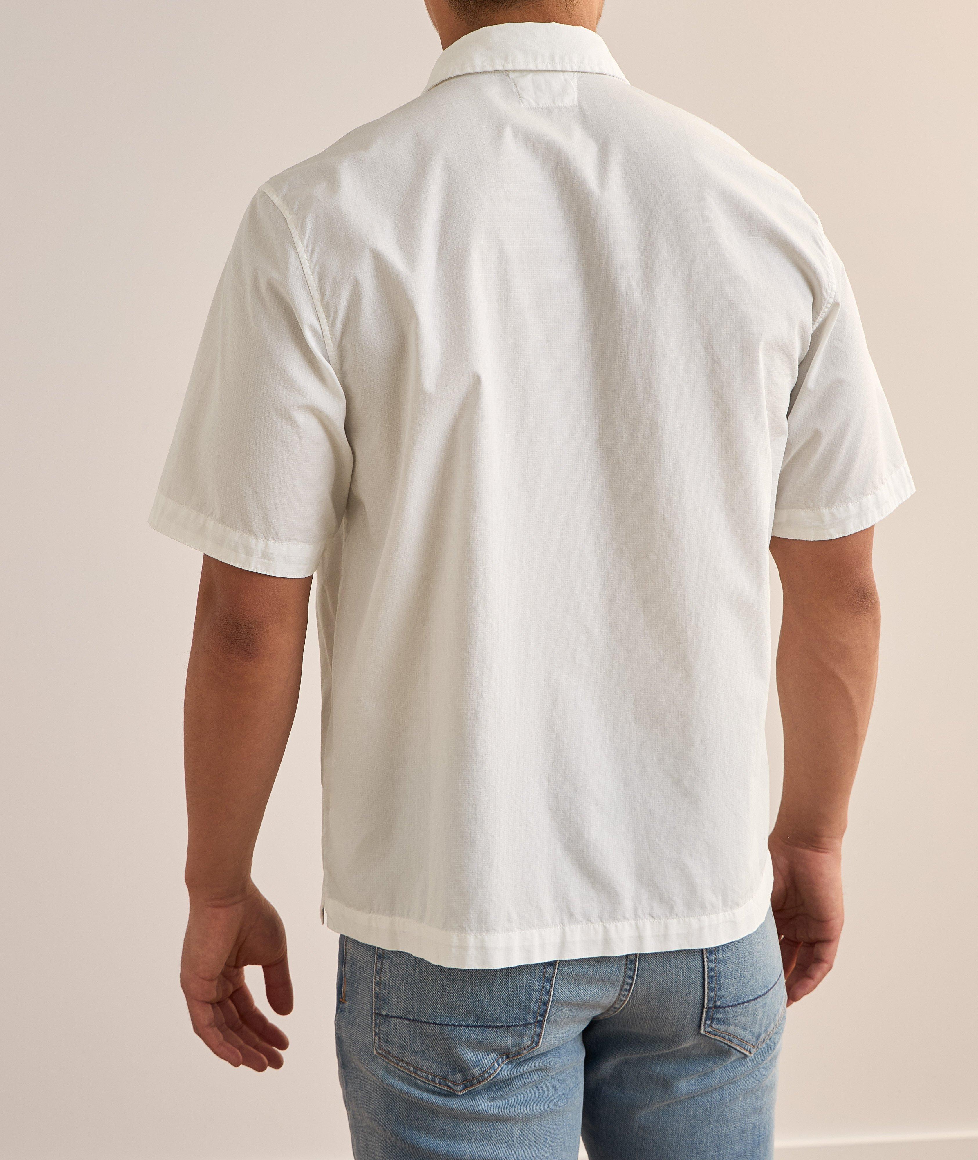 Chemise en coton de coupe carrée image 2