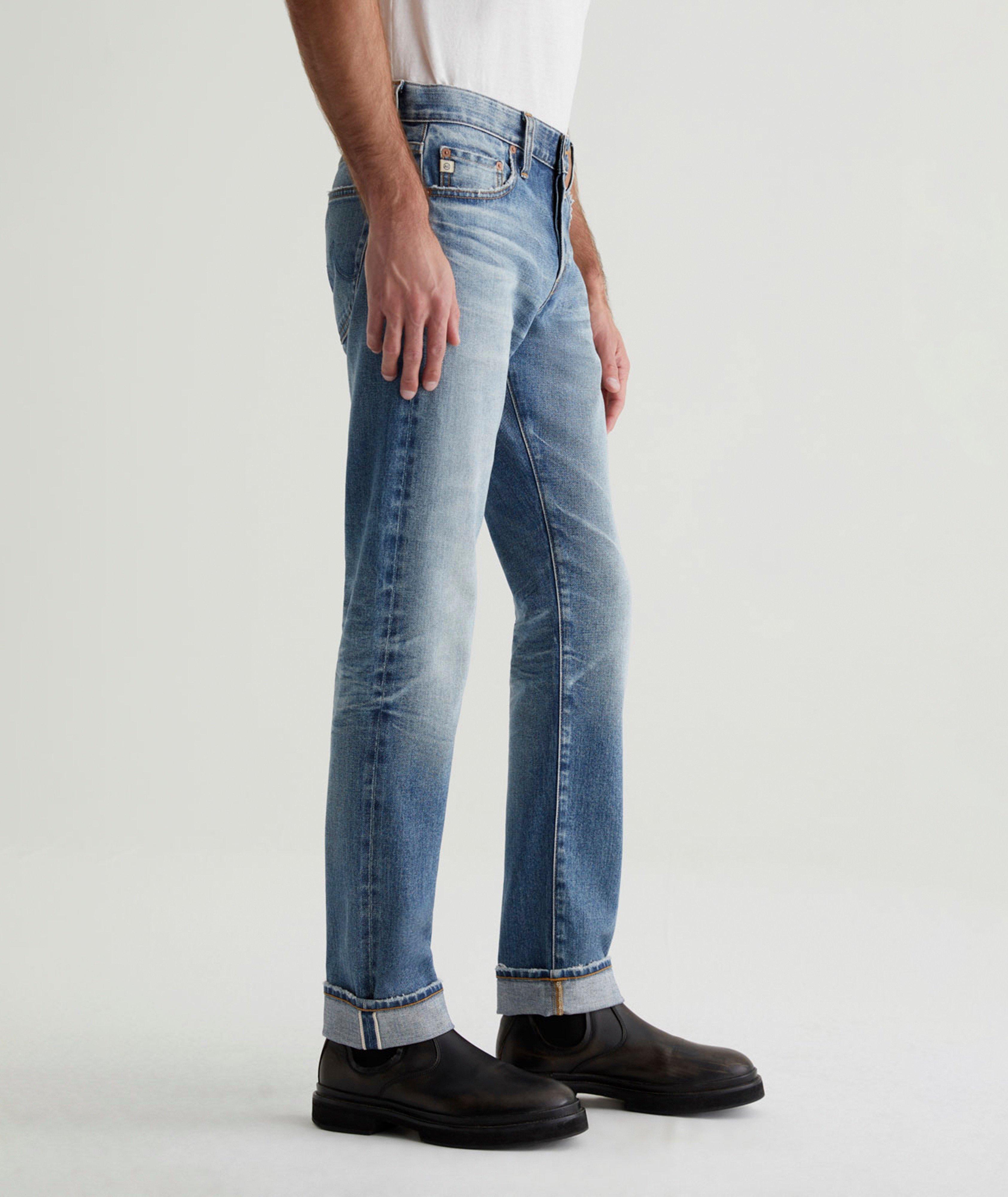 Jean Tellis en denim liséré de coupe moderne amincie image 3