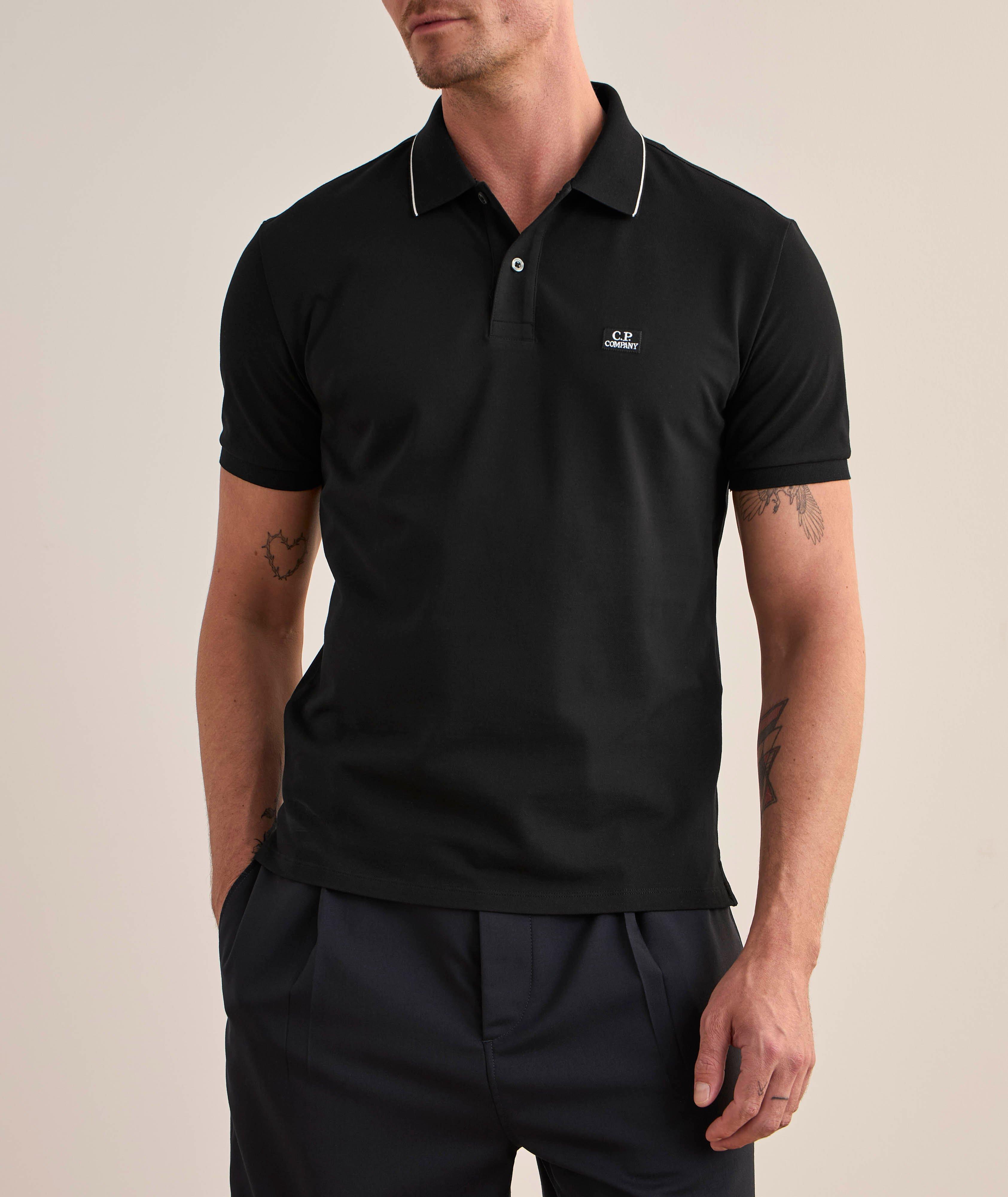 Stretch-Cotton Piqué Polo image 1