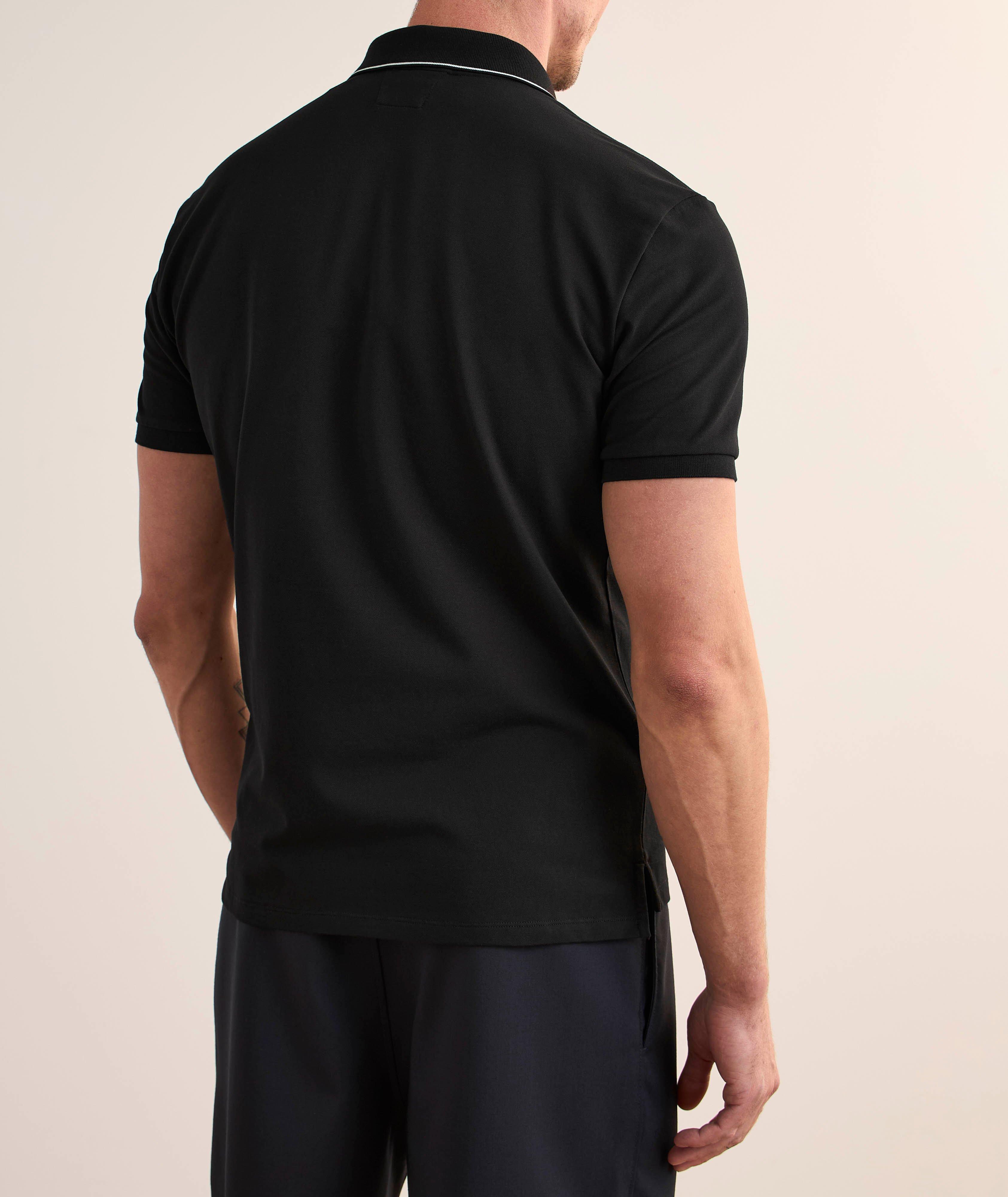 Stretch-Cotton Piqué Polo image 2