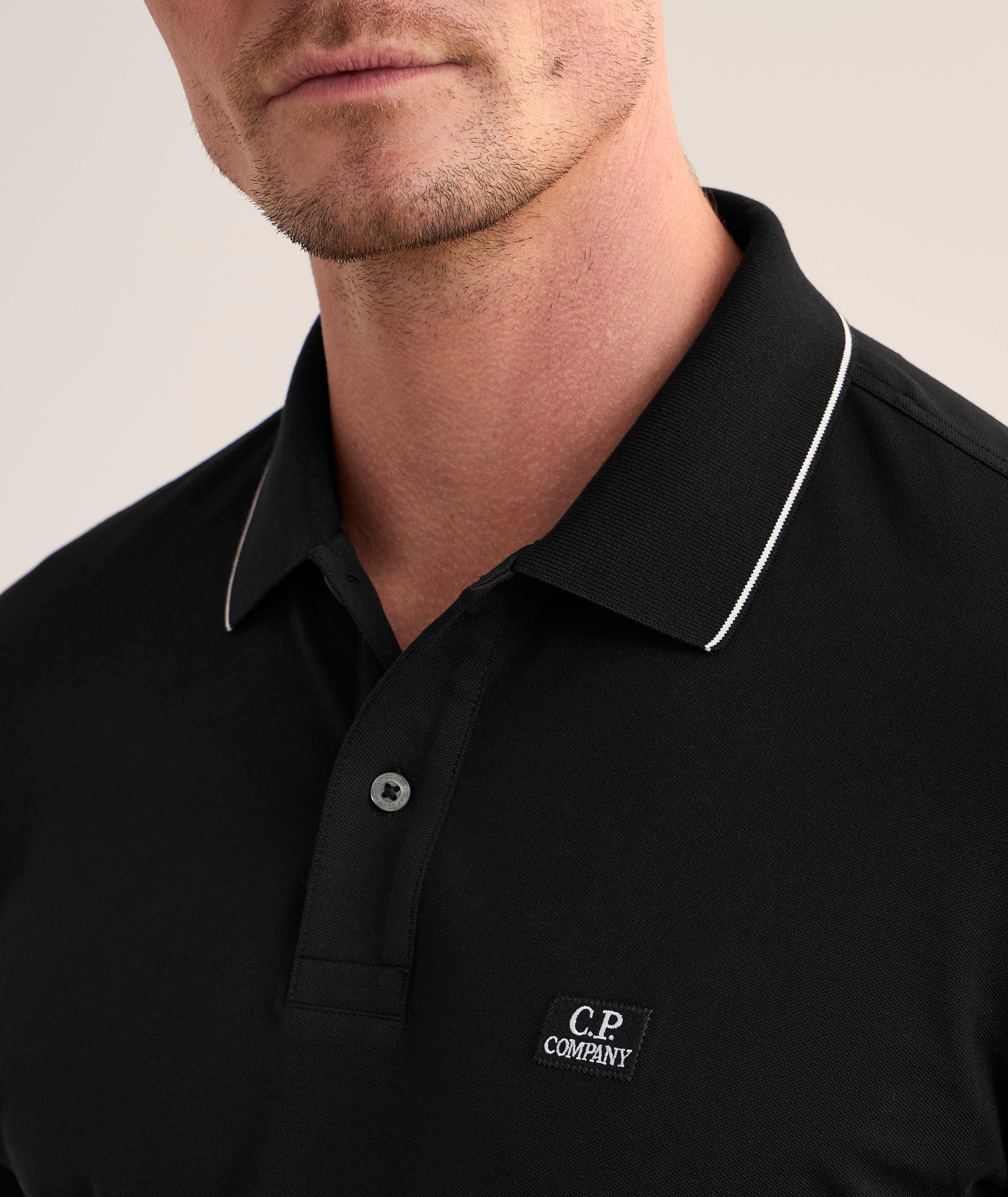Stretch-Cotton Piqué Polo image 3