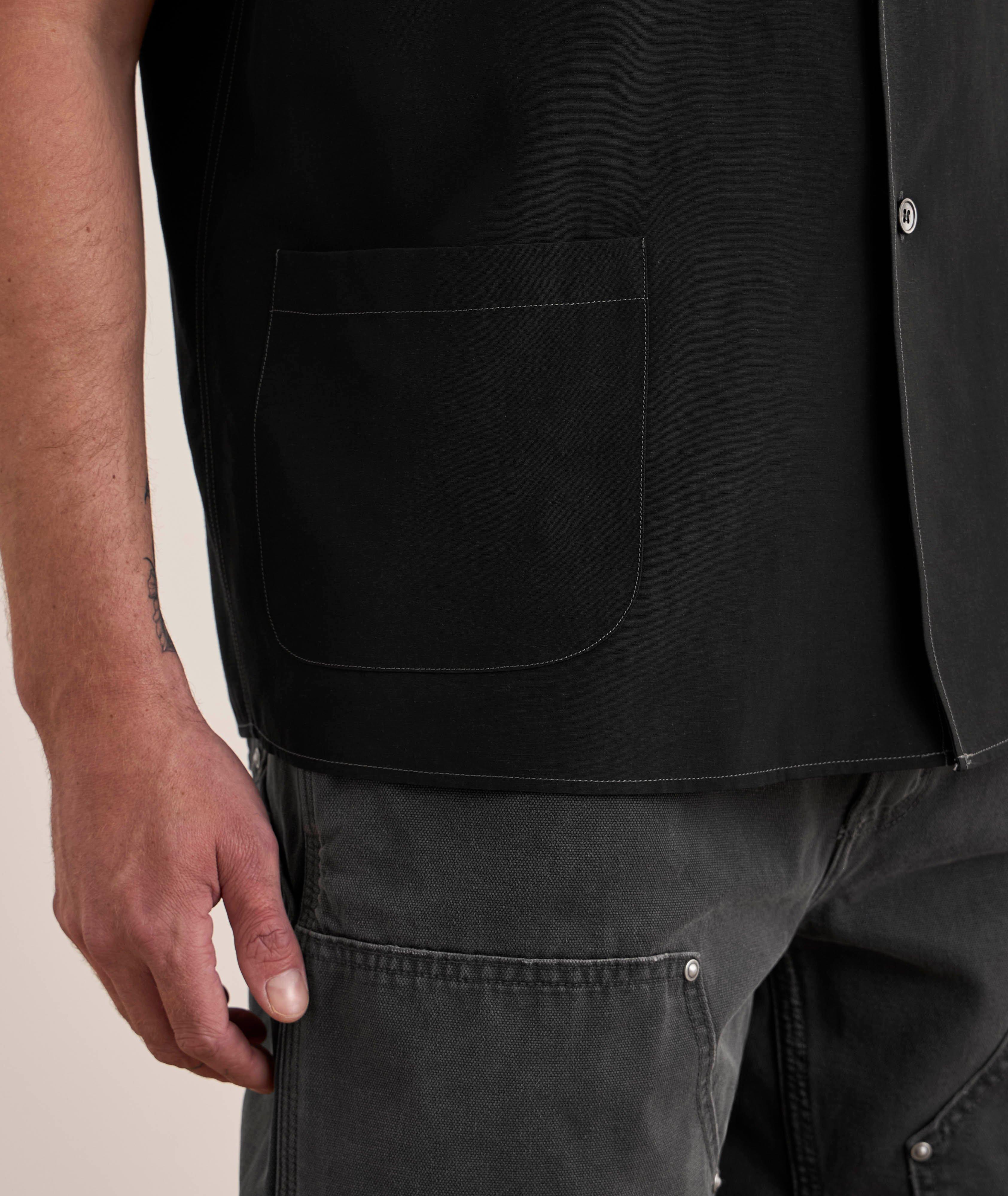 Cotton-Silk Camp Shirt image 4