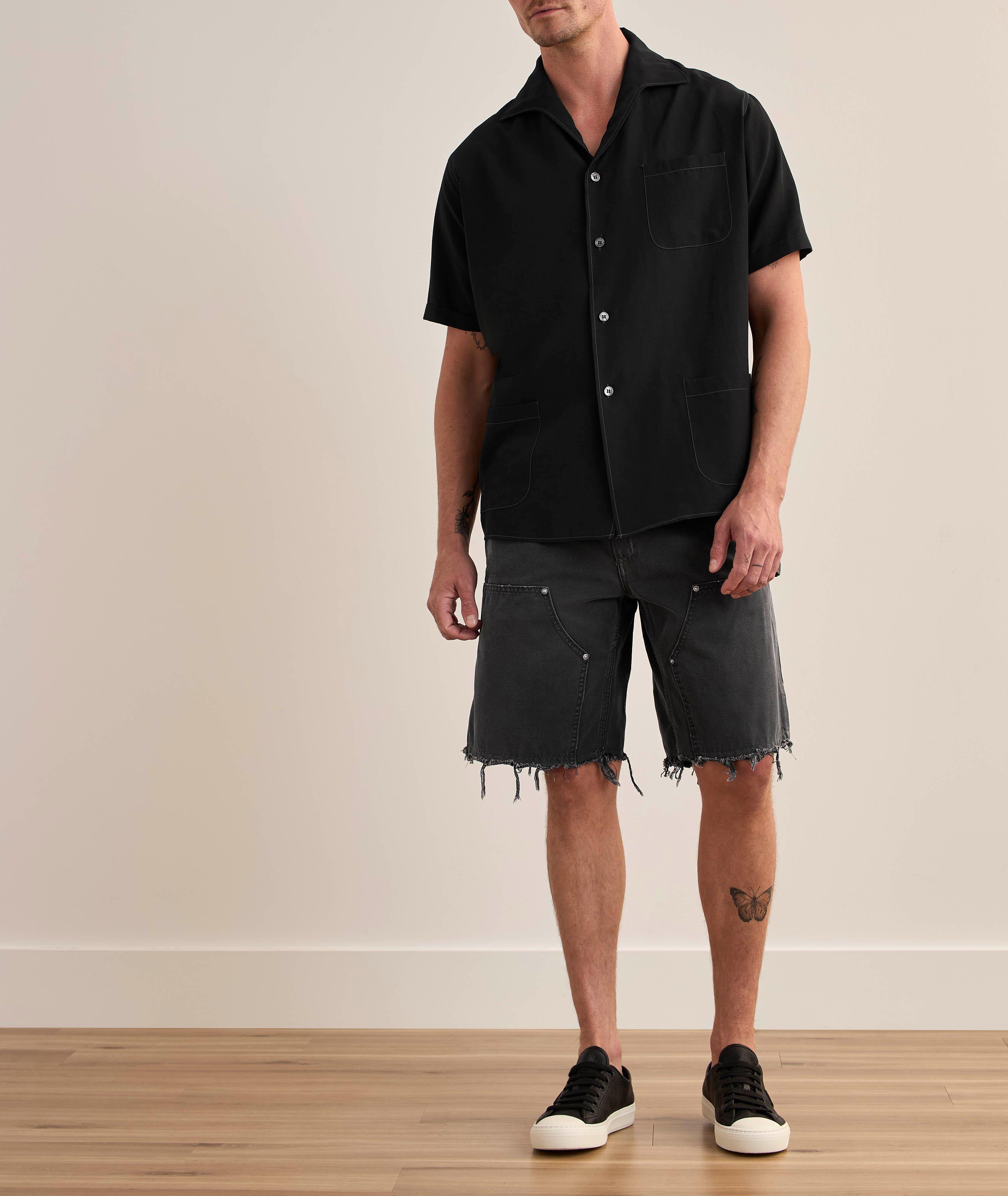 Cotton-Silk Camp Shirt image 5