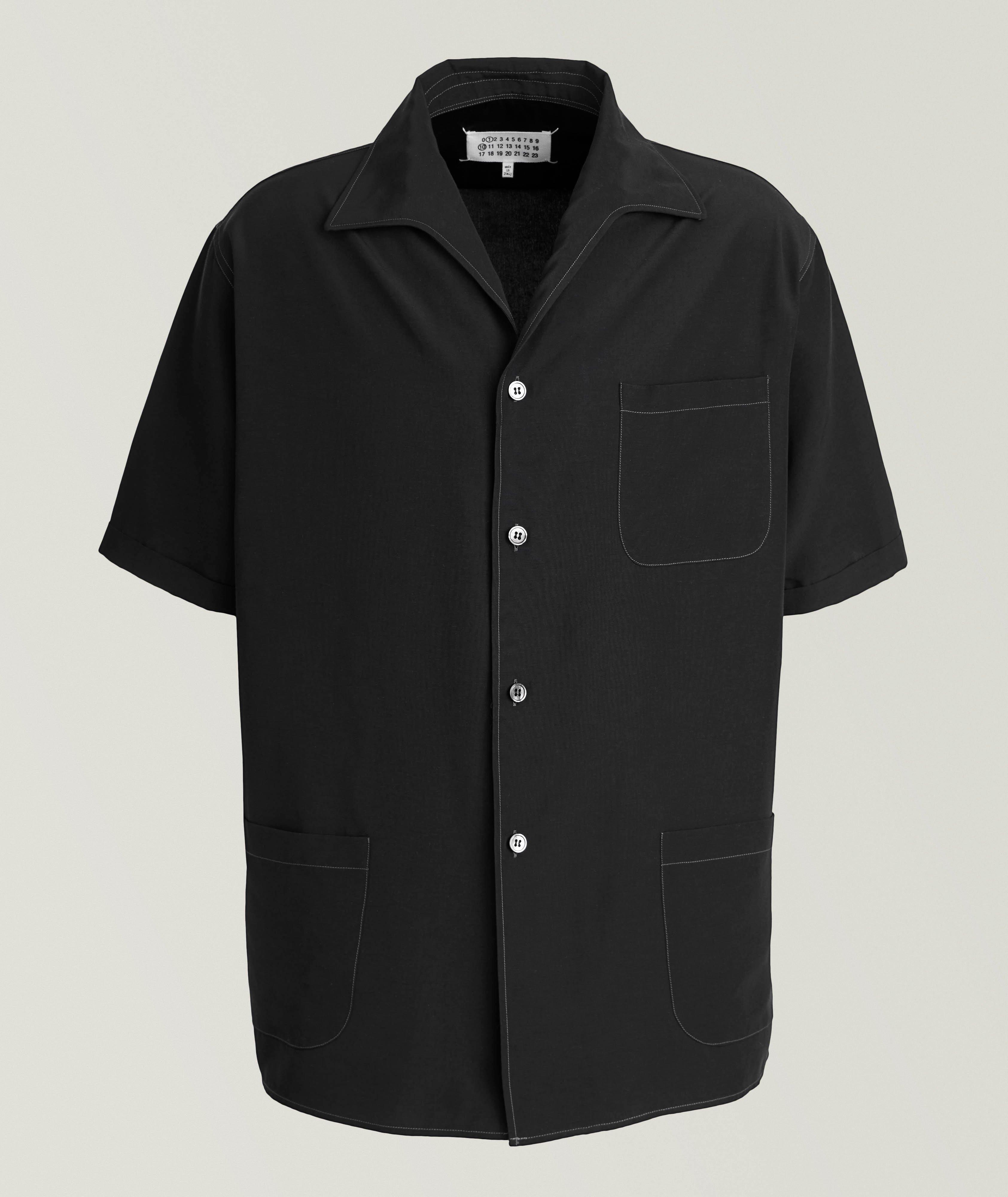 Cotton-Silk Camp Shirt image 0