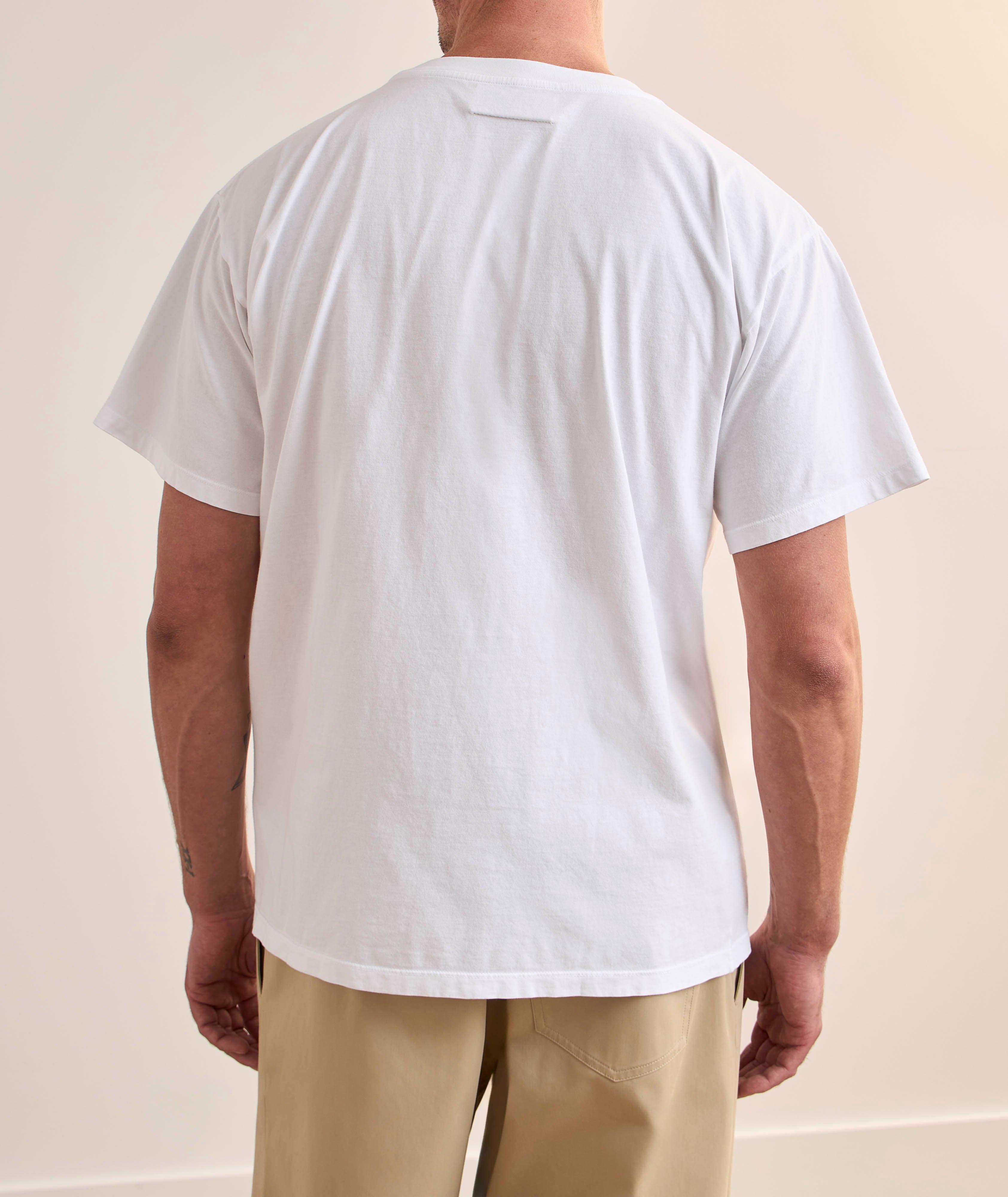 Numeric Paint Logo Cotton T-Shirt image 2
