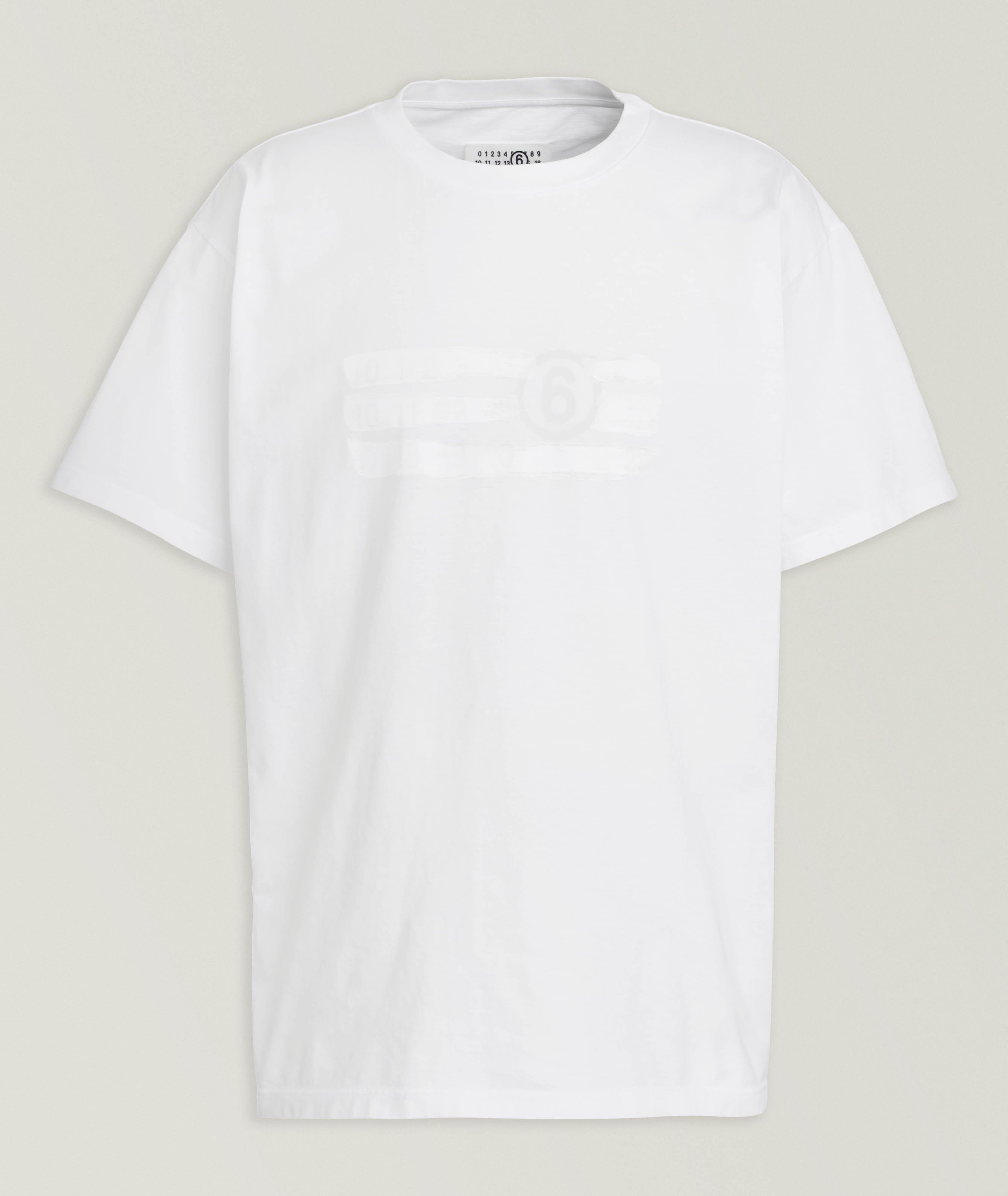 Numeric Paint Logo Cotton T-Shirt image 0