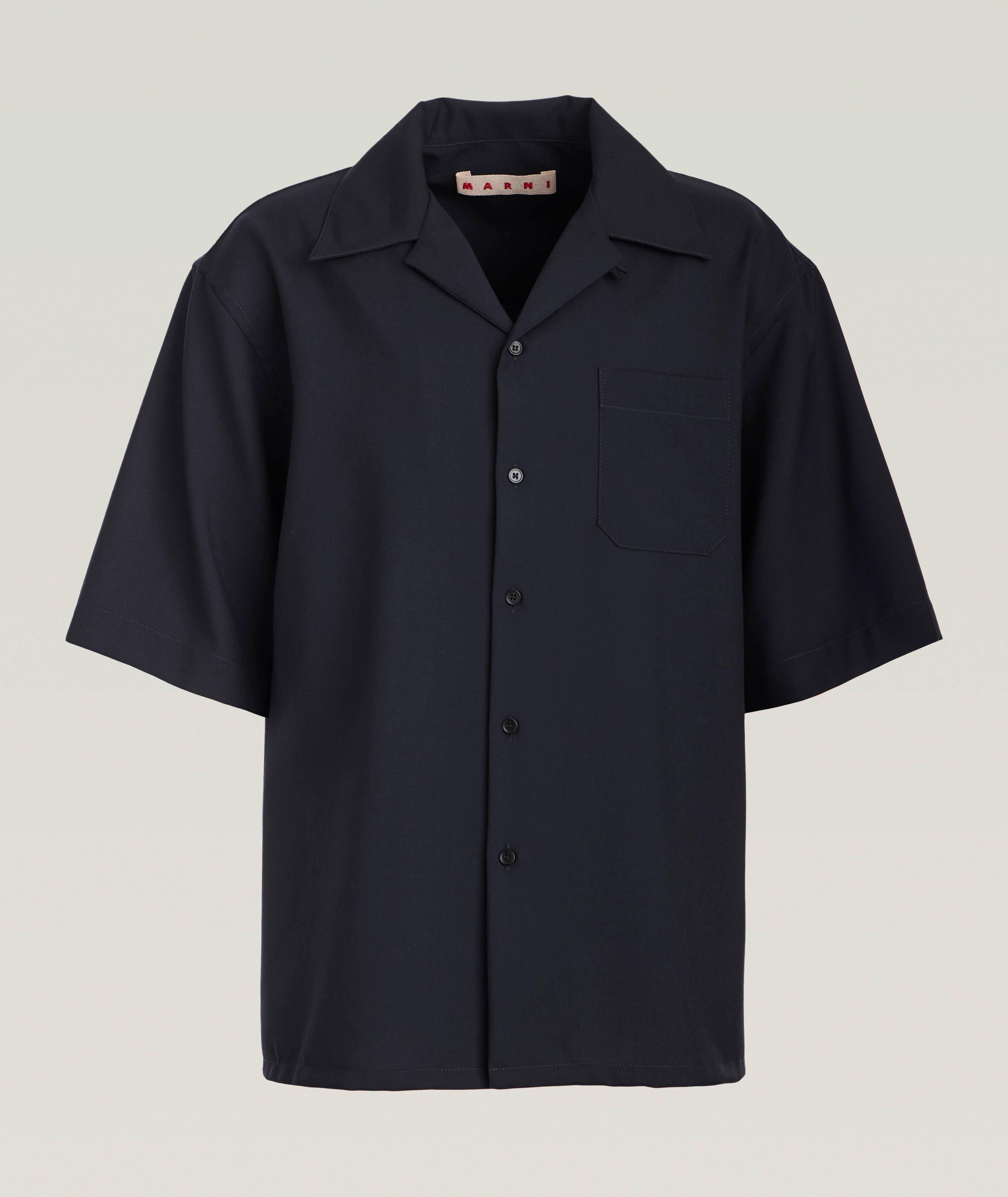Tropical Wool Camp Shirt  image 0