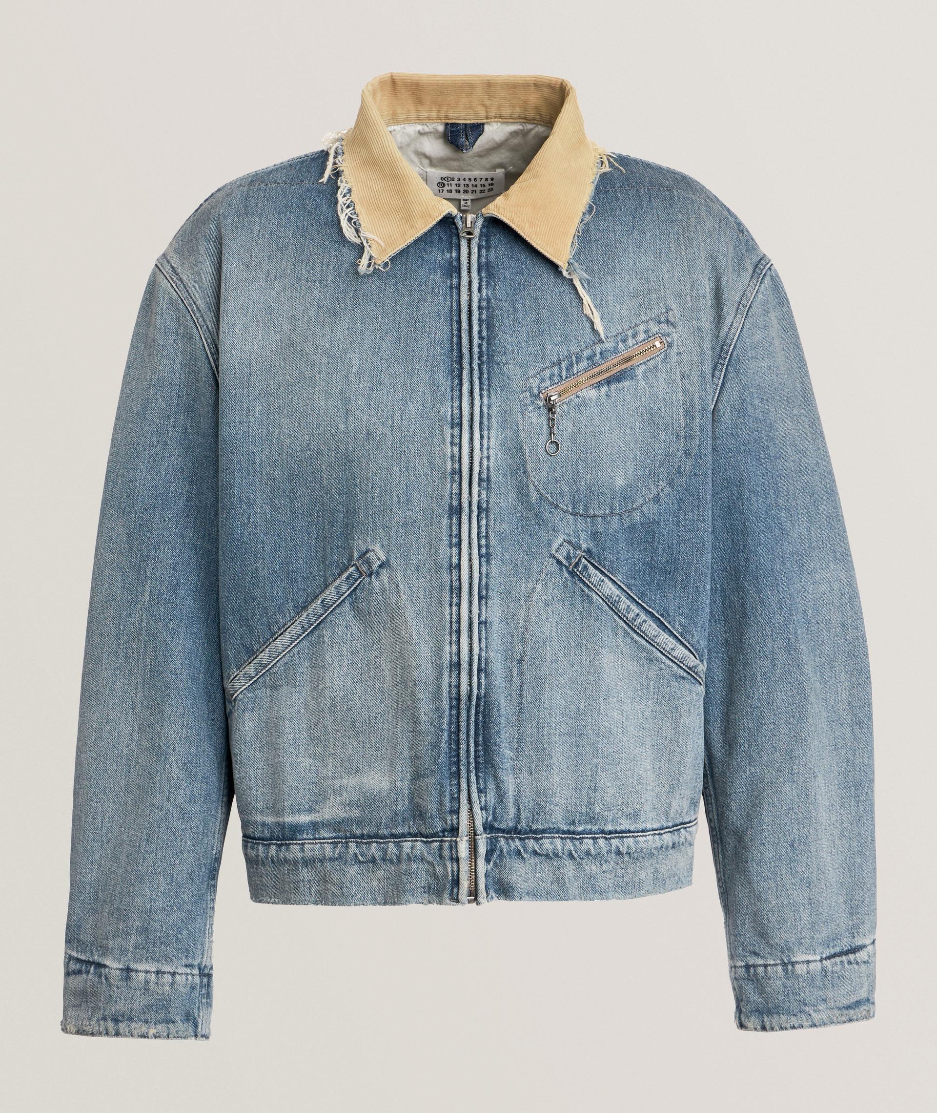 Distressed Denim Jacket image 0