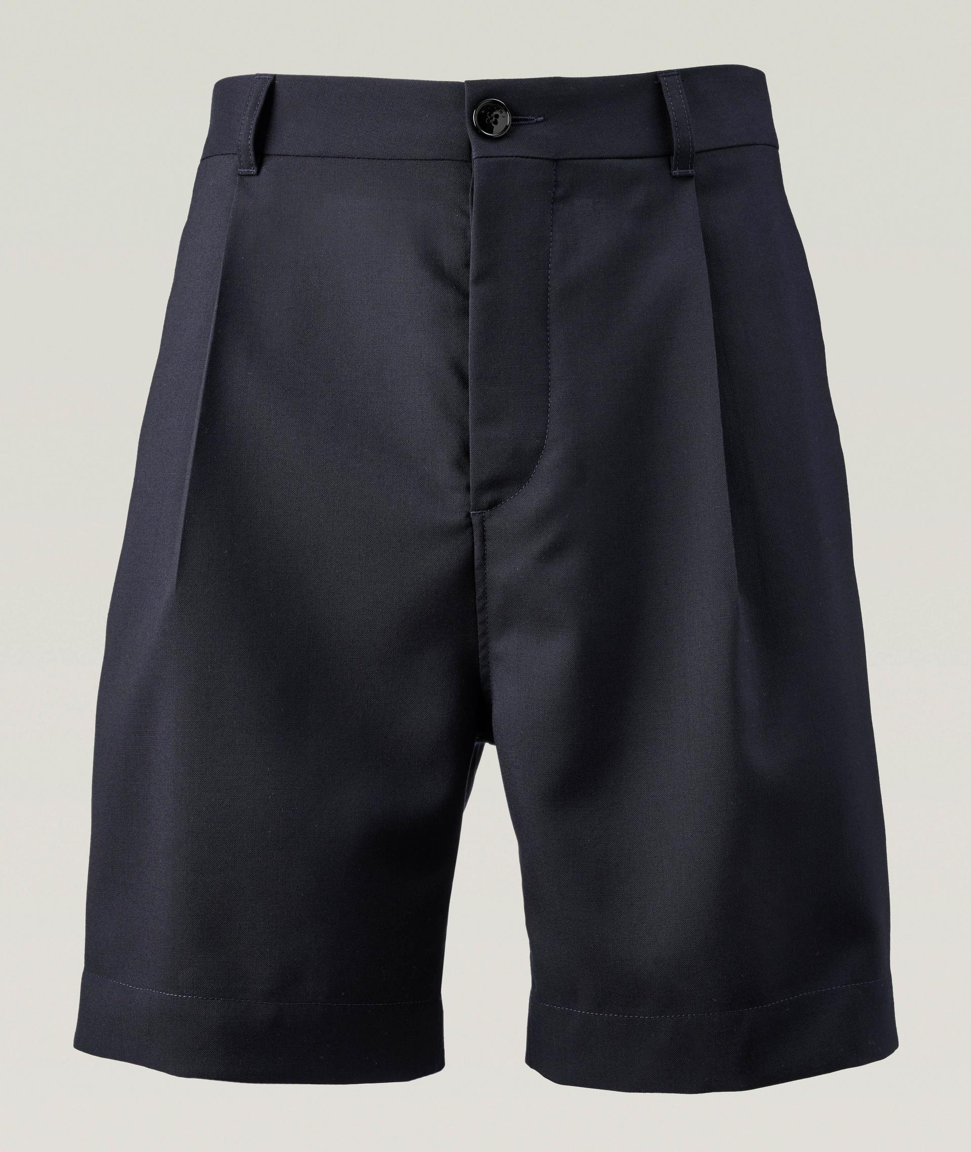 Short en laine de coupe tailleur image 0